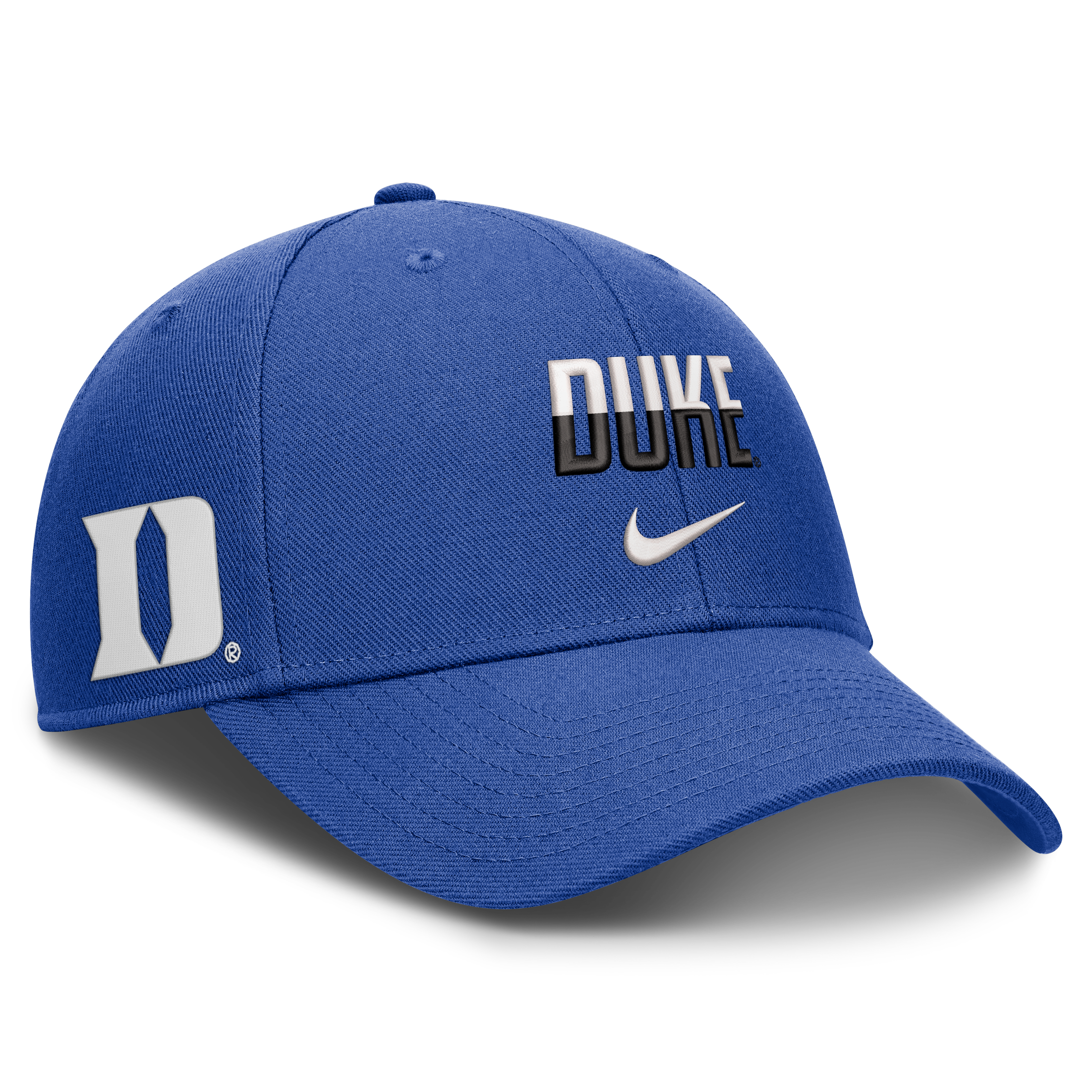 Casquette unisexe Nike Royal Duke Blue Devils 2026 On-Field Gameday Rise ajustable