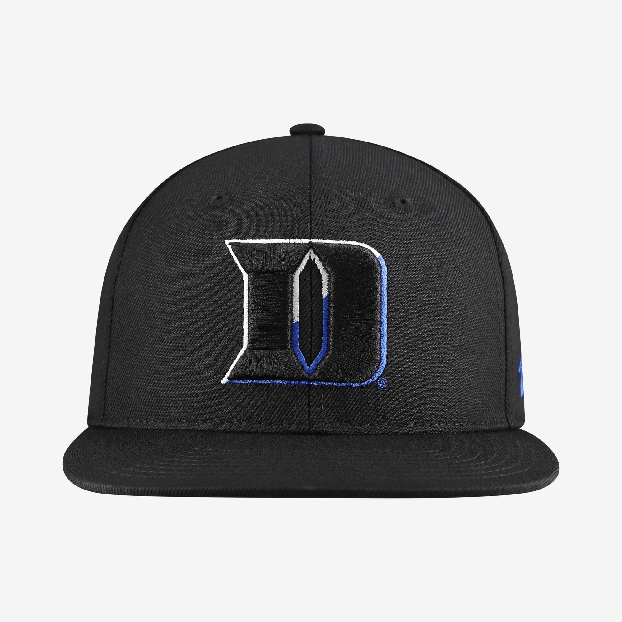 Casquette unisexe Zephyr Black Duke Blue Devils Slice 3D Z11 Snapback