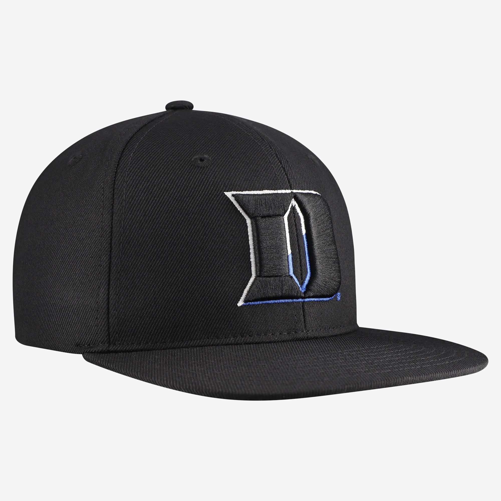 Casquette unisexe Zephyr Black Duke Blue Devils Slice 3D Z11 Snapback