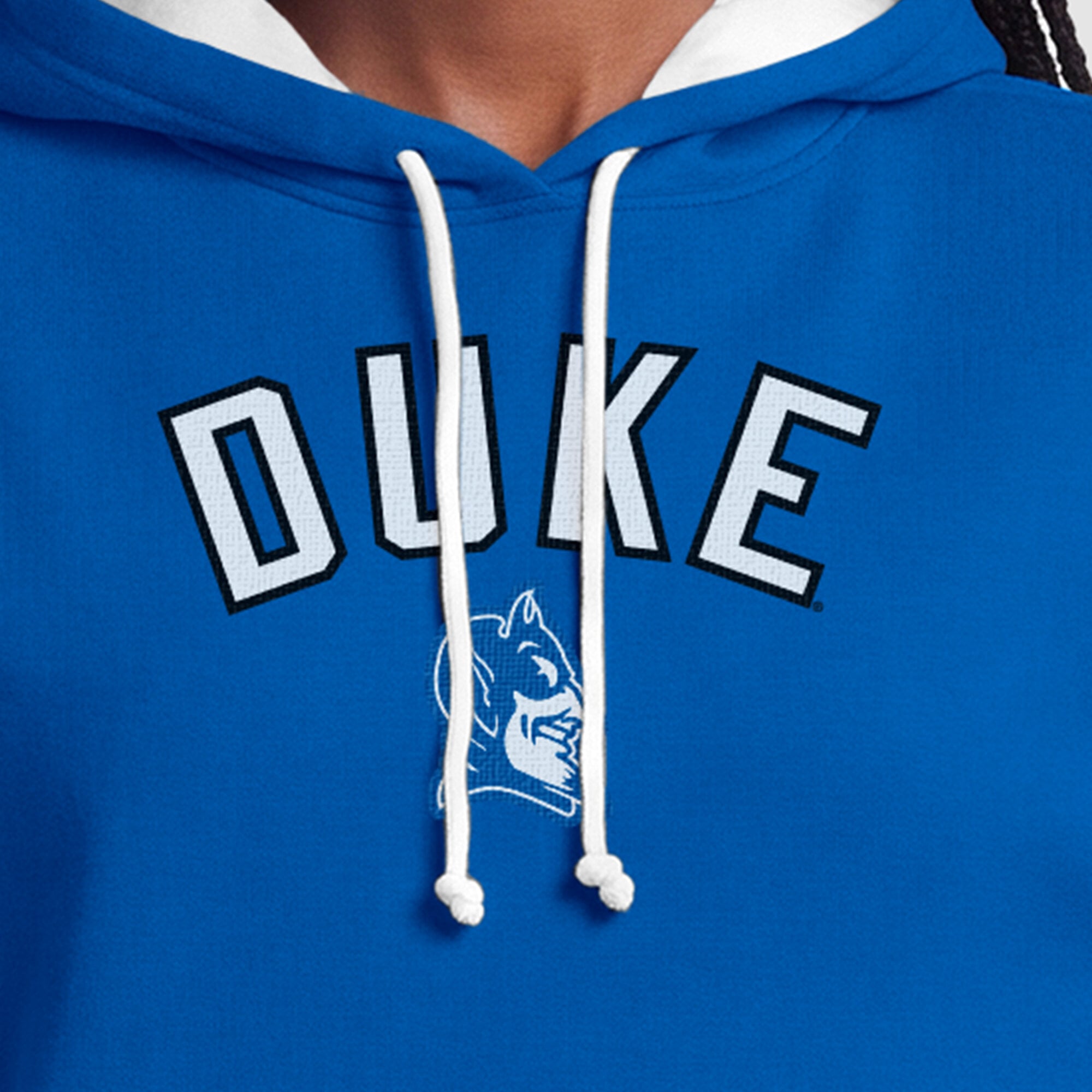 Sweat à capuche polaire Champion Royal Duke Blue Devils pour femme