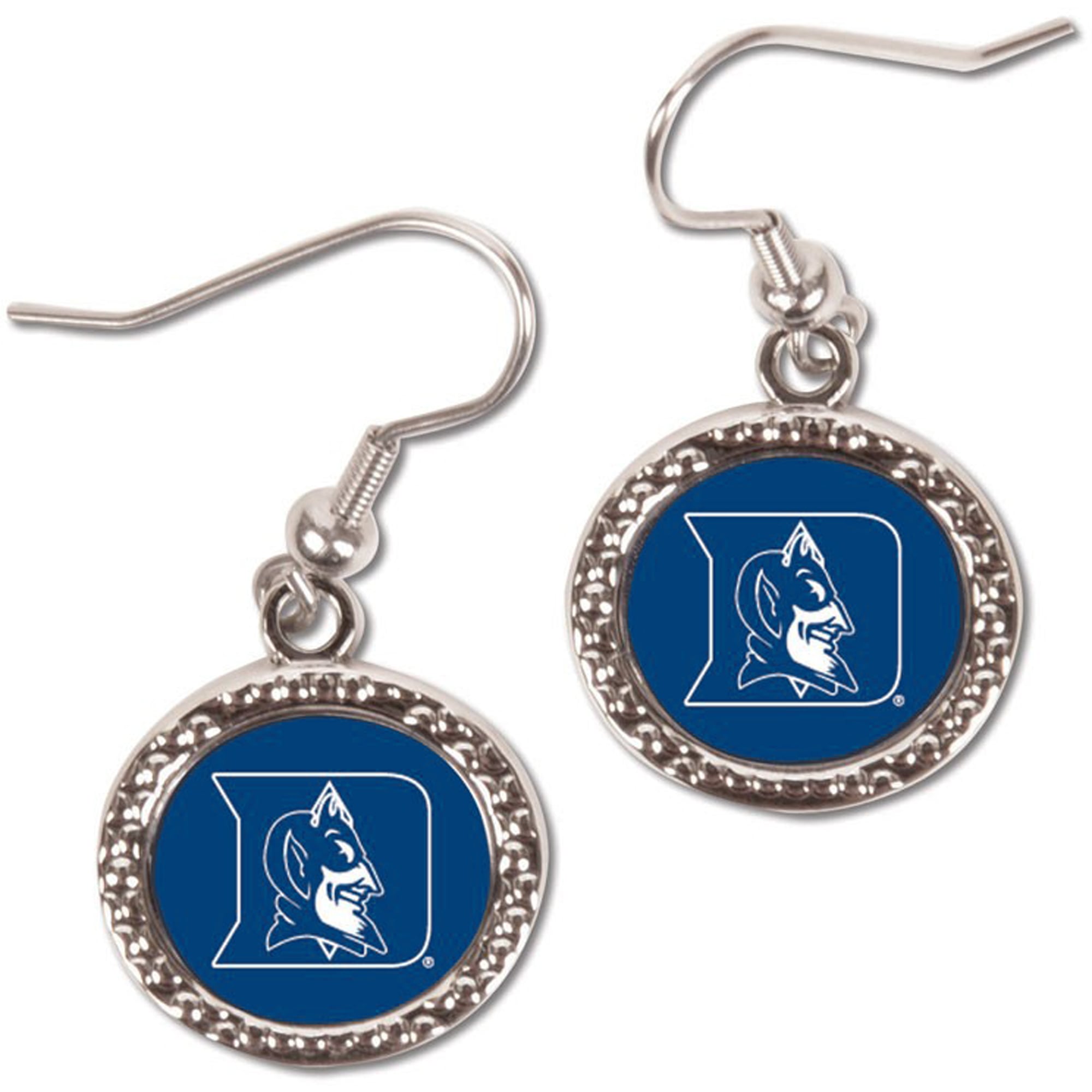 Boucles d'oreilles pendantes rondes WinCraft Duke Blue Devils pour femmes