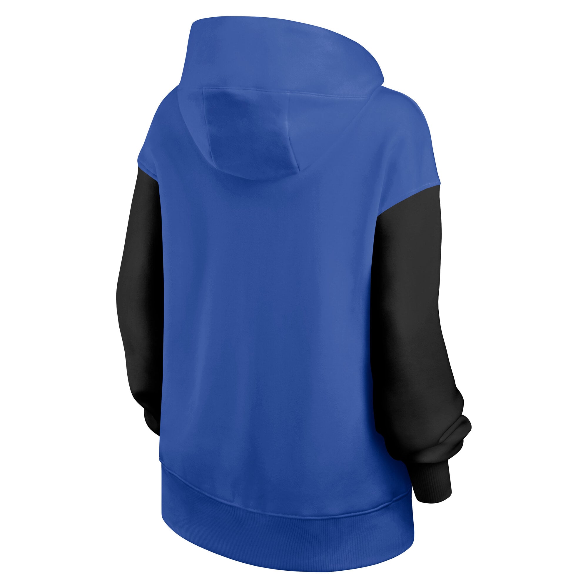 Sweat à capuche oversize Nike Duke Blue Devils Legacy Phoenix pour femme, bleu royal et noir
