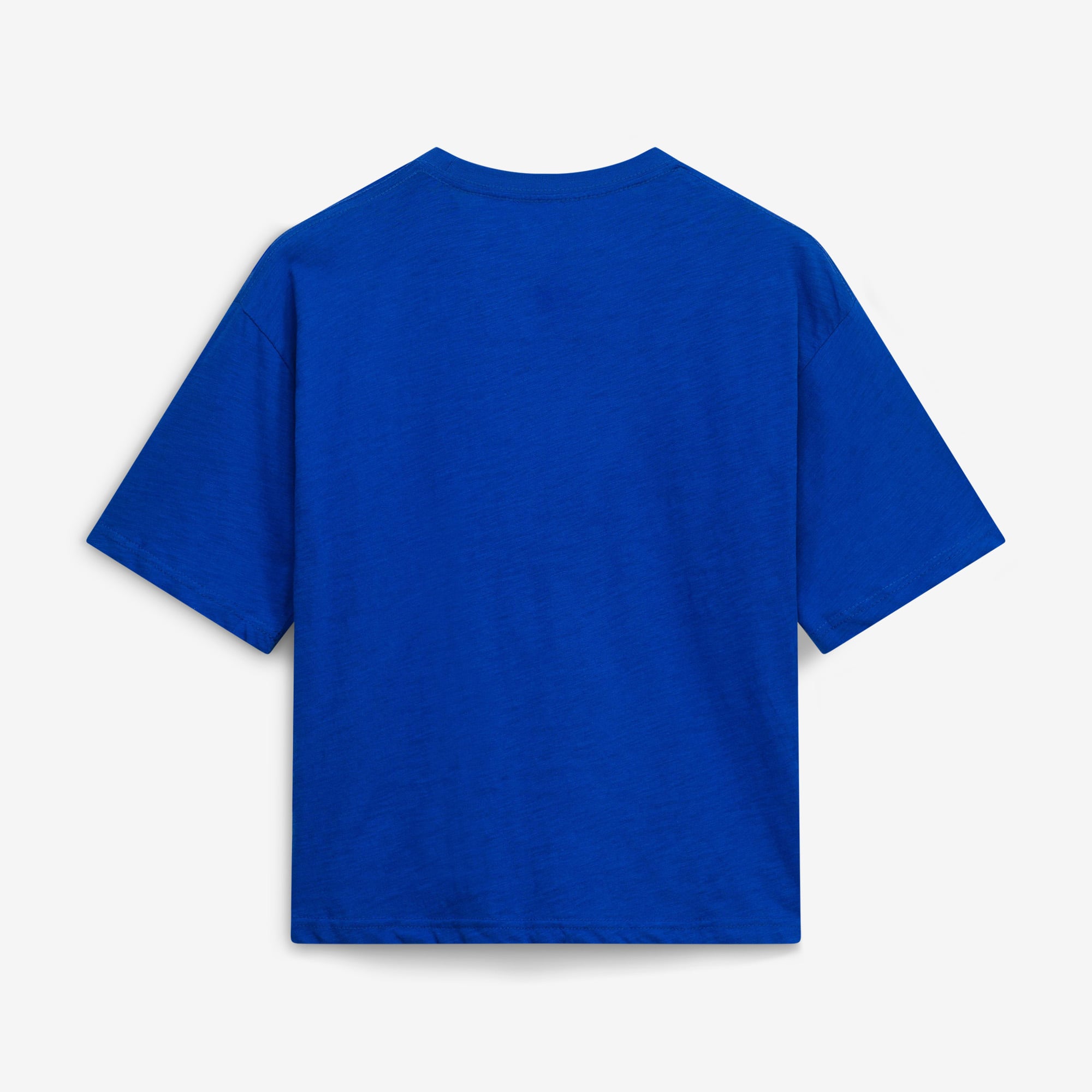T-shirt oversize Pressbox Royal Duke Blue Devils Nelson Arch Over Logo Slub pour femme