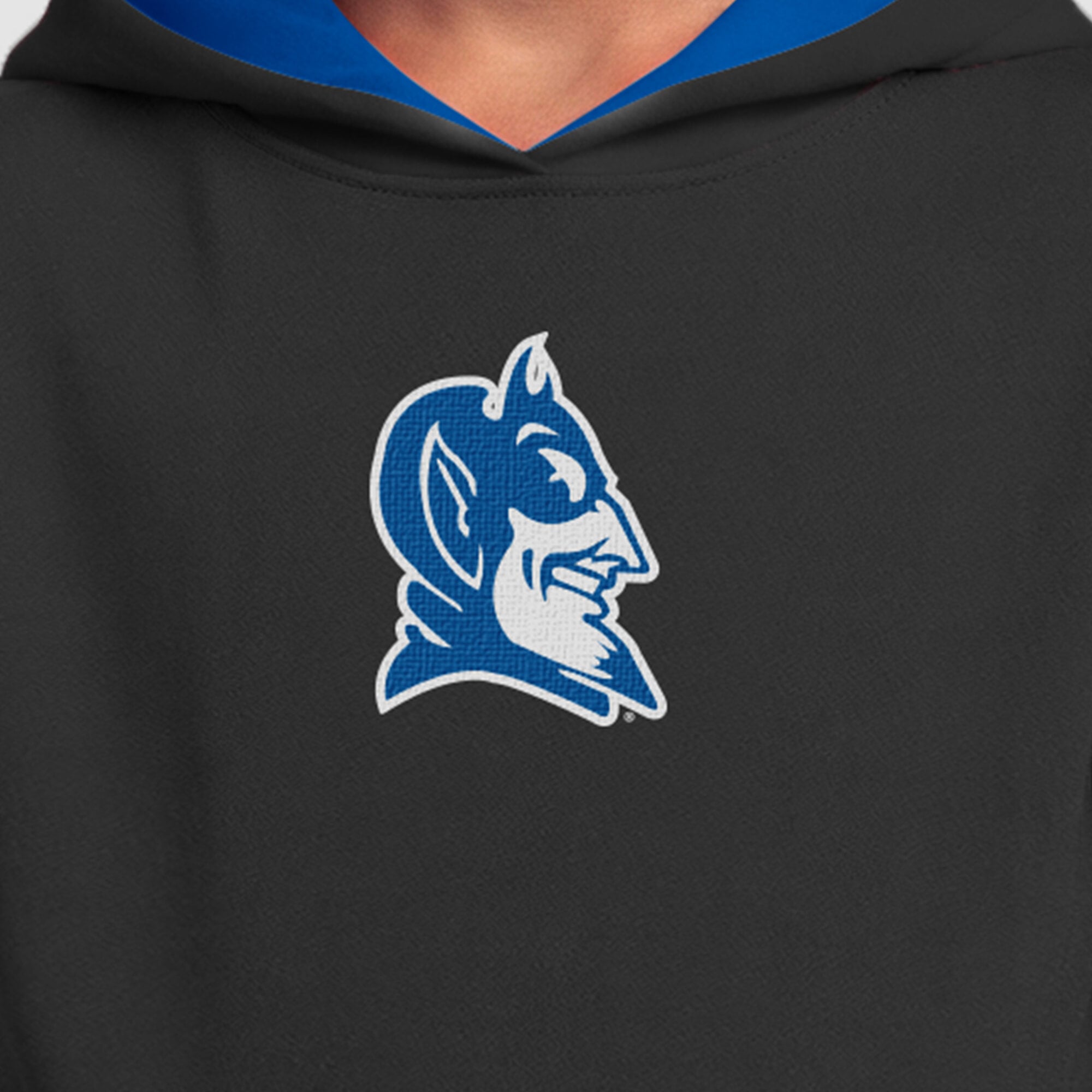 Sweat à capuche polaire Youth Champion Black Duke Blue Devils