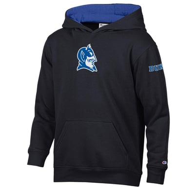  Duke Blue Devils Champion Youth Fleece Hoodie - Black