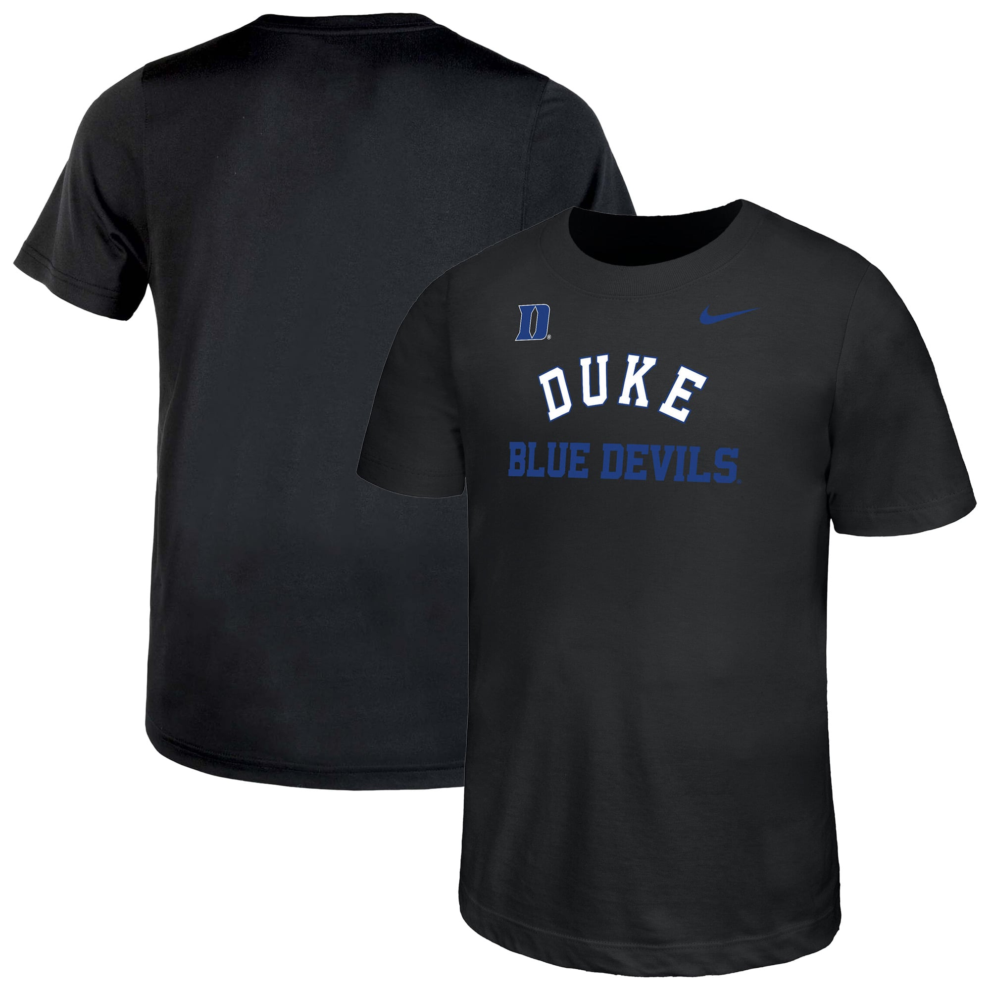 Youth Nike Black Duke Blue Devils Legend Dri-FIT T-Shirt