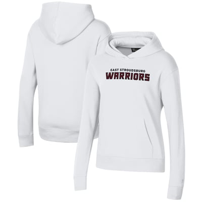 East Stroudsburg Warriors Under Armour Women's All Day Pullover Hoodie - White