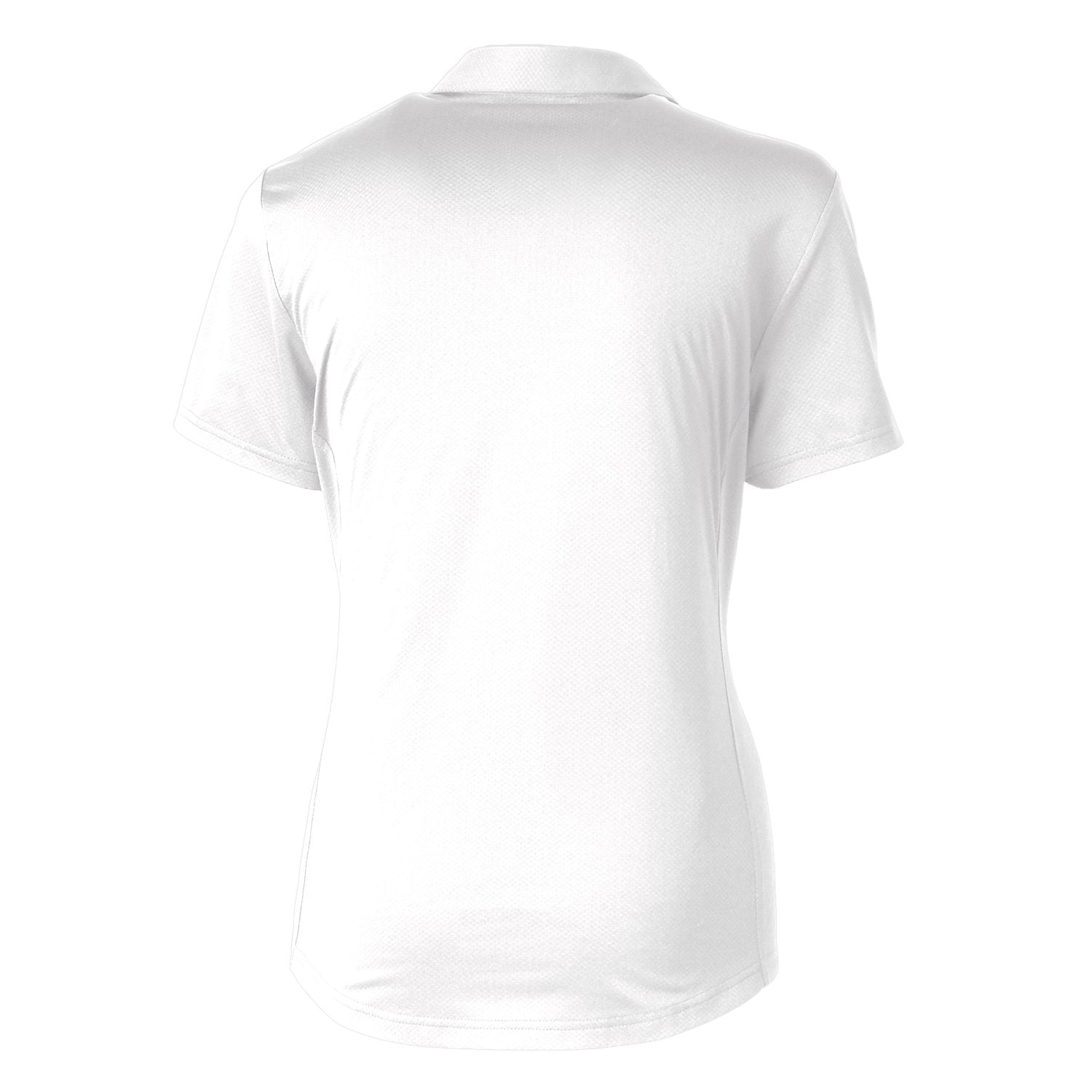 Women's Cutter & Buck White Eastern Kentucky Colonels Prospect Textured Stretch Polo