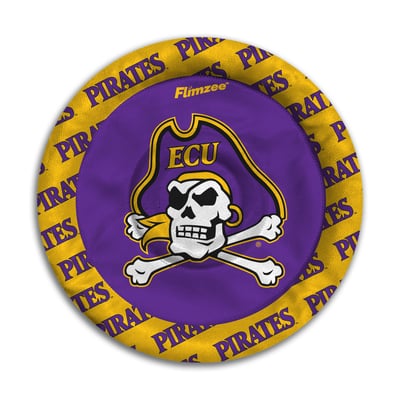 ECU Pirates Fanpoint Flimzee Bean Bag Flying Disc