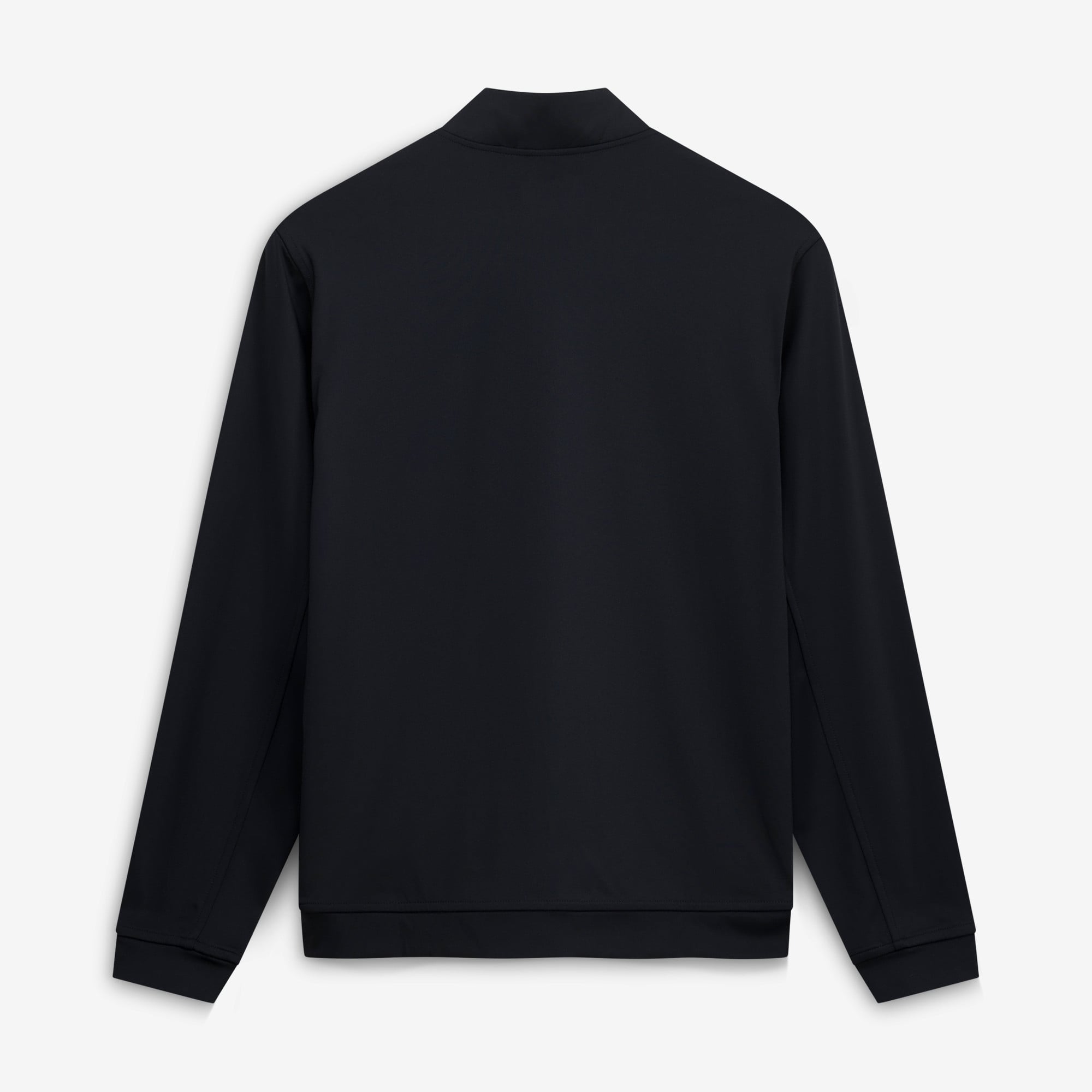 Men's adidas Black ECU Pirates Elevated Tri-Blend Quarter-Zip Pullover