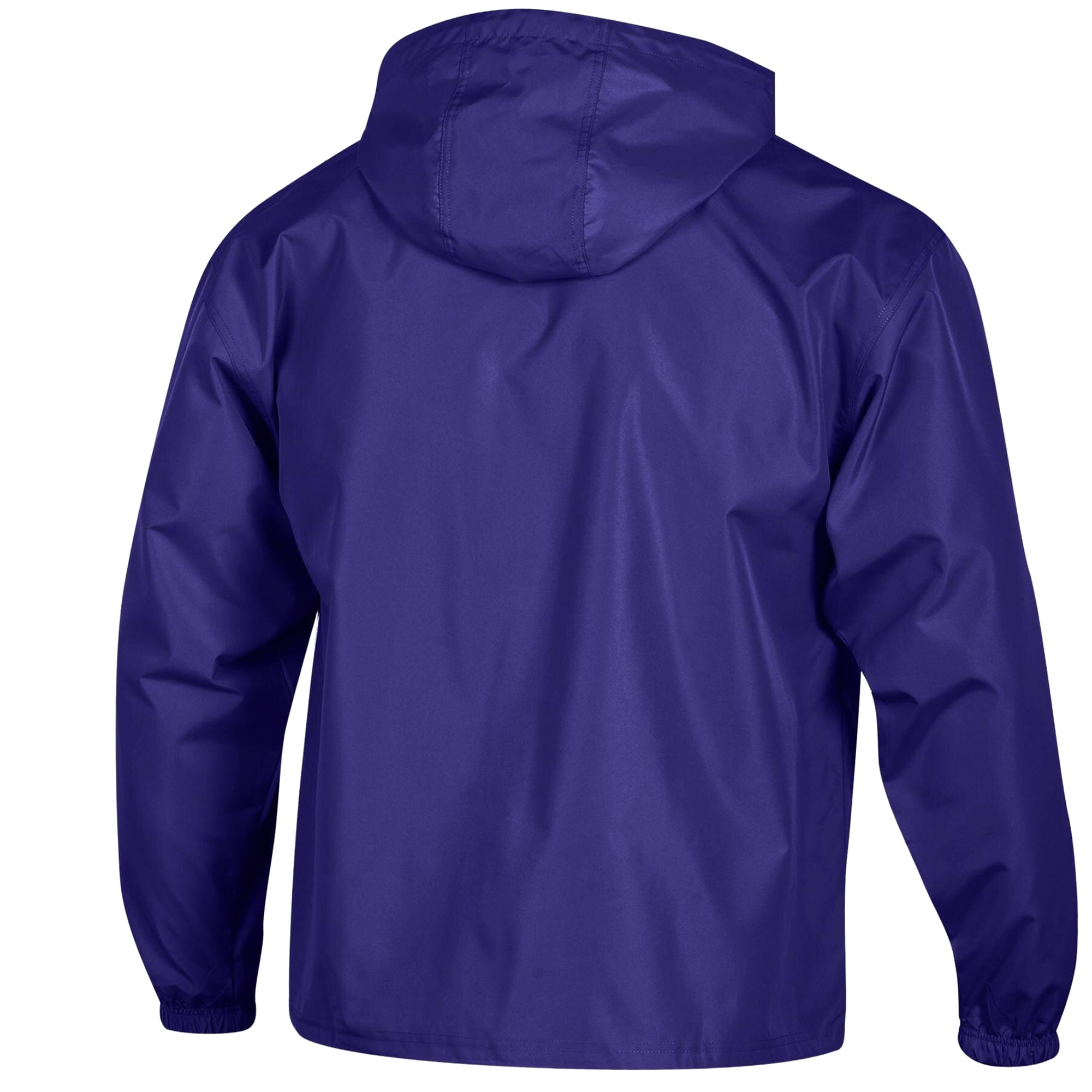 Veste à capuche zippée demi-zip pliable Champion pour homme, violette, brodée ECU Pirates
