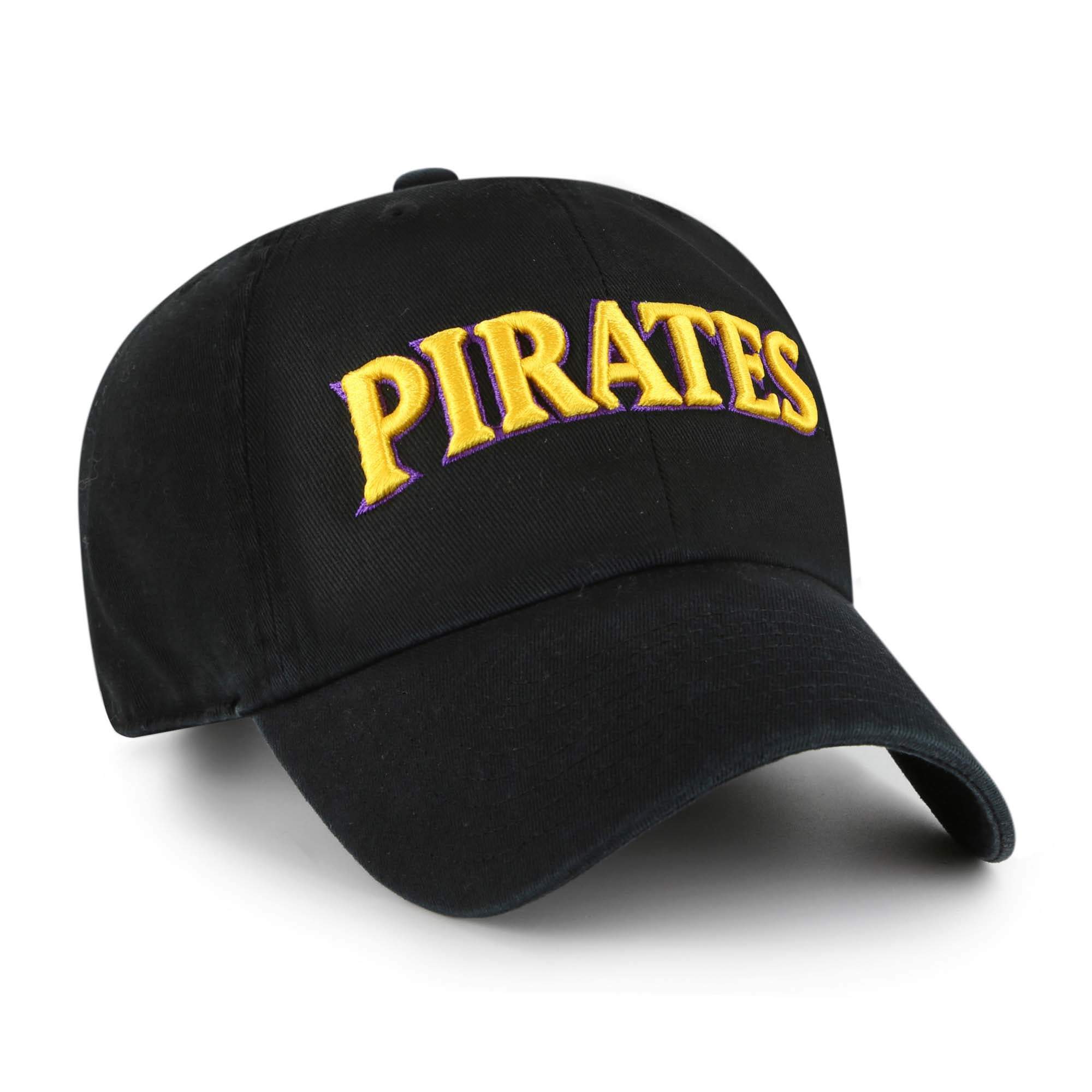 Casquette unisexe '47 ECU Pirates noire Clean Up ajustable