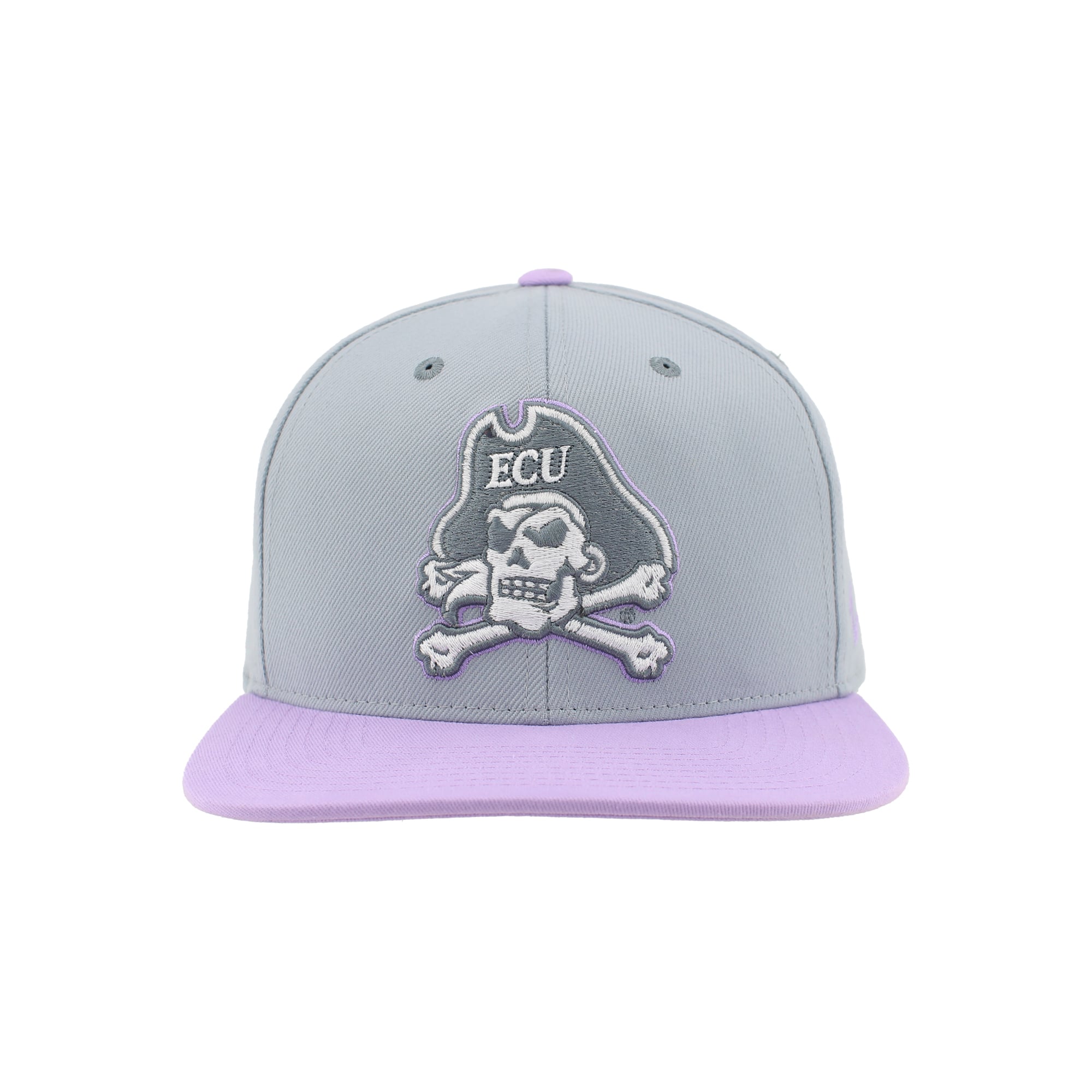 Casquette unisexe Zephyr Gray ECU Pirates Pastel