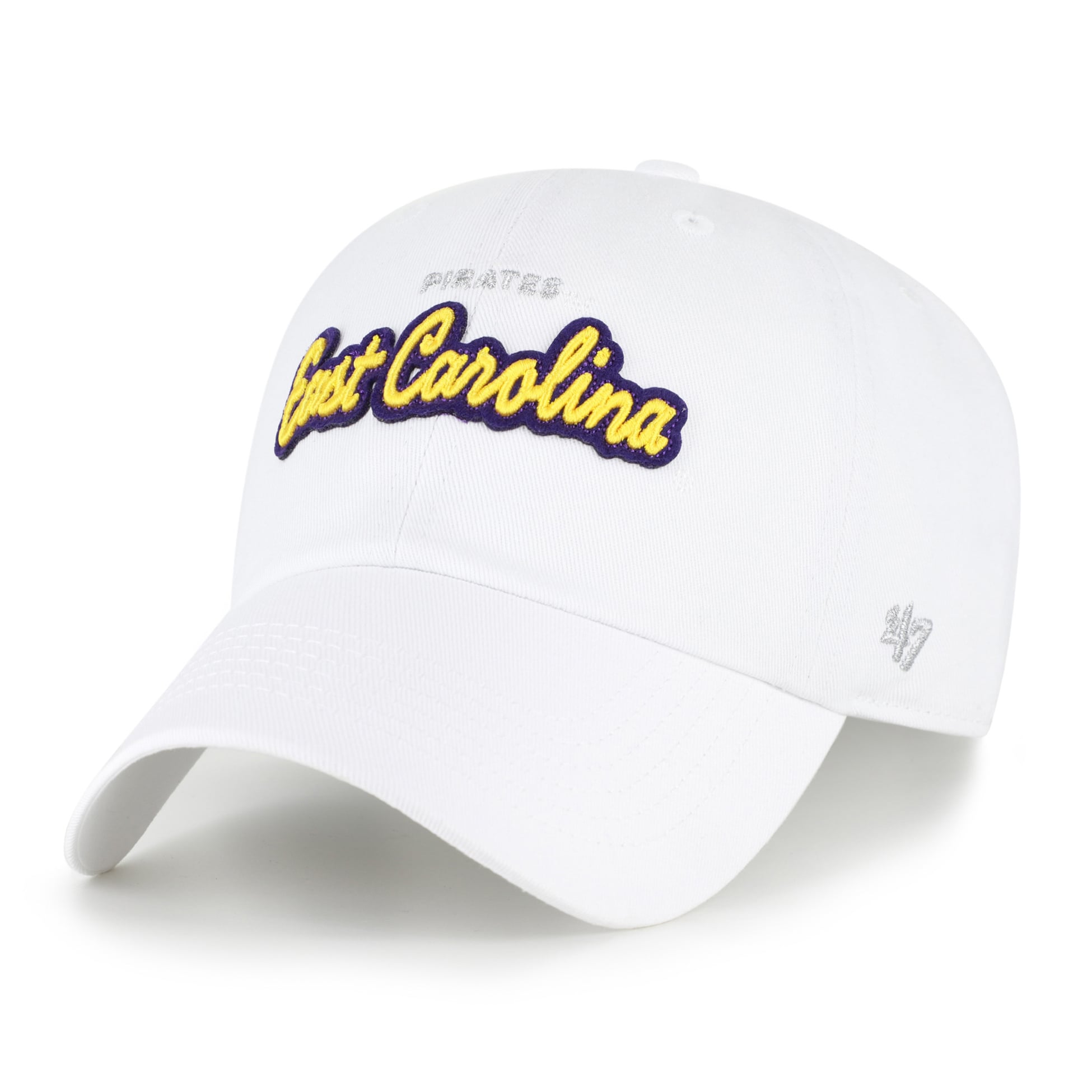 Casquette ajustable '47 White ECU Pirates Trendy Script Clean Up pour femme