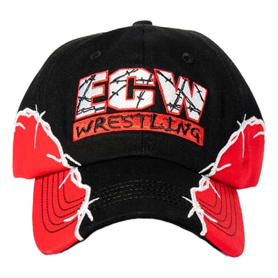 Casquette ajustable unisexe ECW Complex x WWE Hardcore - Noire