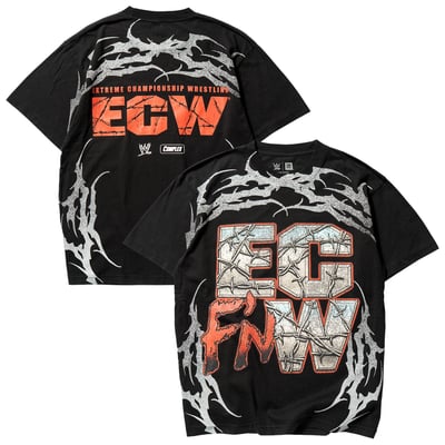 T-shirt unisexe ECW Complex x WWE Hardcore - Noir