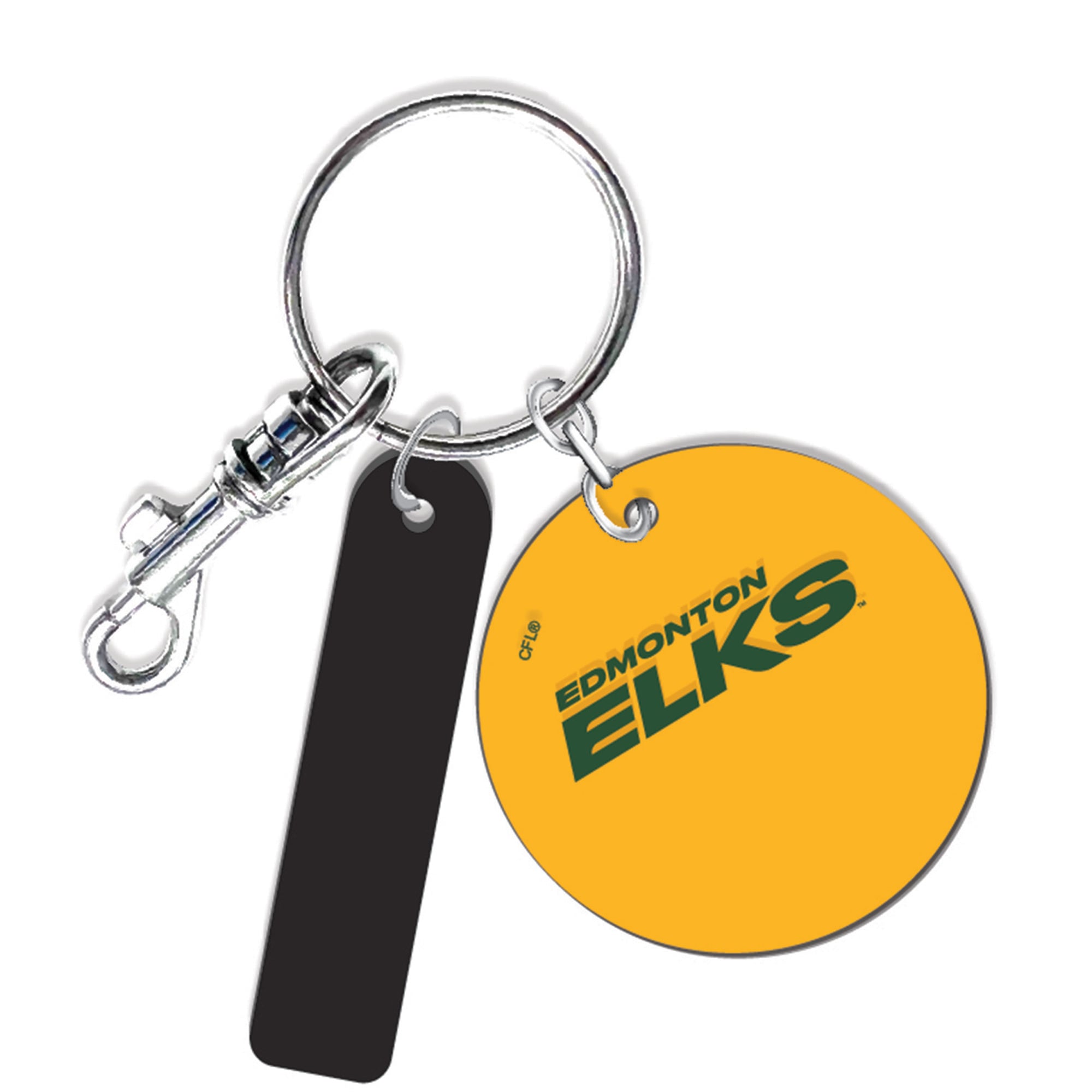 V118118 EdmEsk LTR 2023 CFL Porte-clés rond double face en cuir ACCKEYC 26366 #5