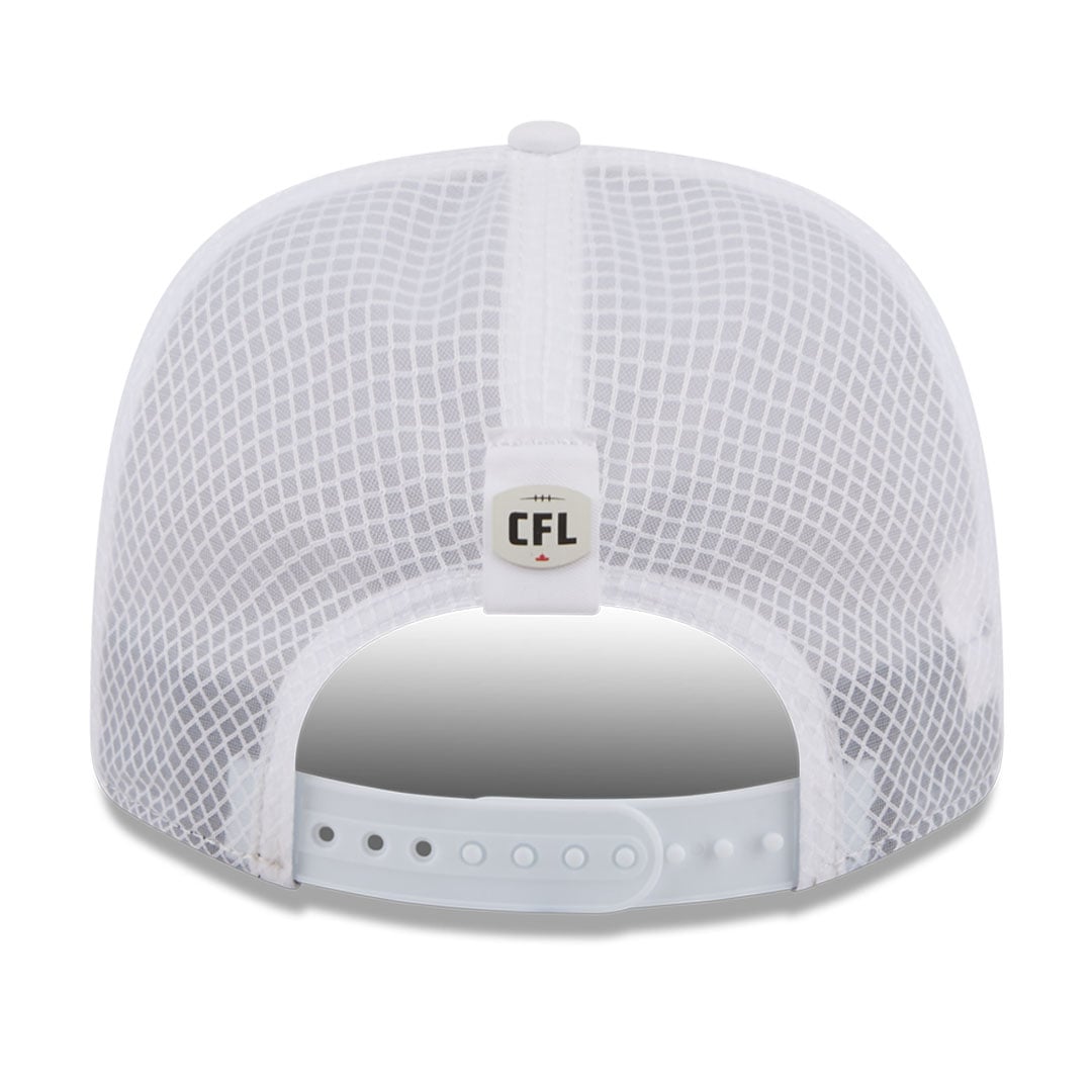 Men's New Era White Edmonton Elks 2026 Sideline Rope 9SEVETNTY Adjustable Hat