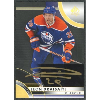 Maillot Des Oilers Dédicacé Par Leon Draisaitl - Orange - Certifié Fanatics - Encadrable