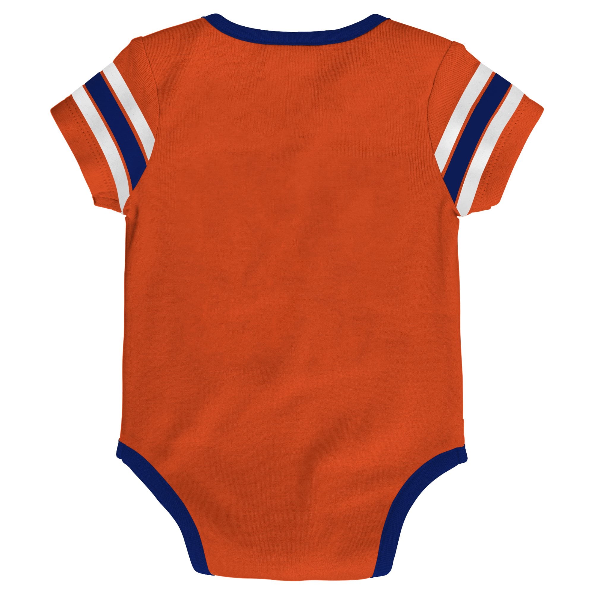 Infant Orange Edmonton Oilers Hockey Jersey Bodysuit