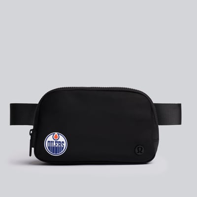 Edmonton Oilers lululemon Black Everywhere Belt Bag