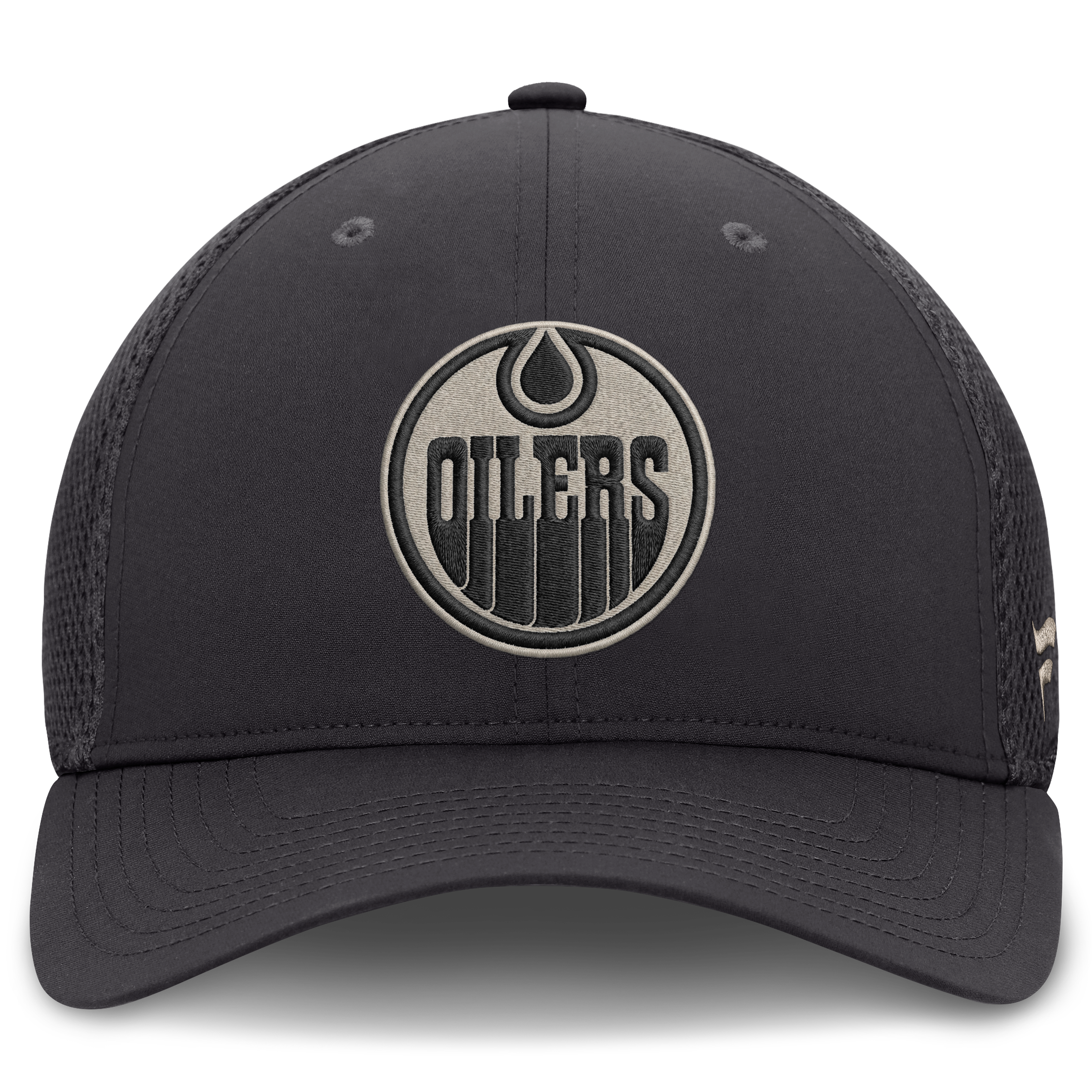 Casquette Fanatics Authentic Pro Road Meshback Stretch beige clair pour homme