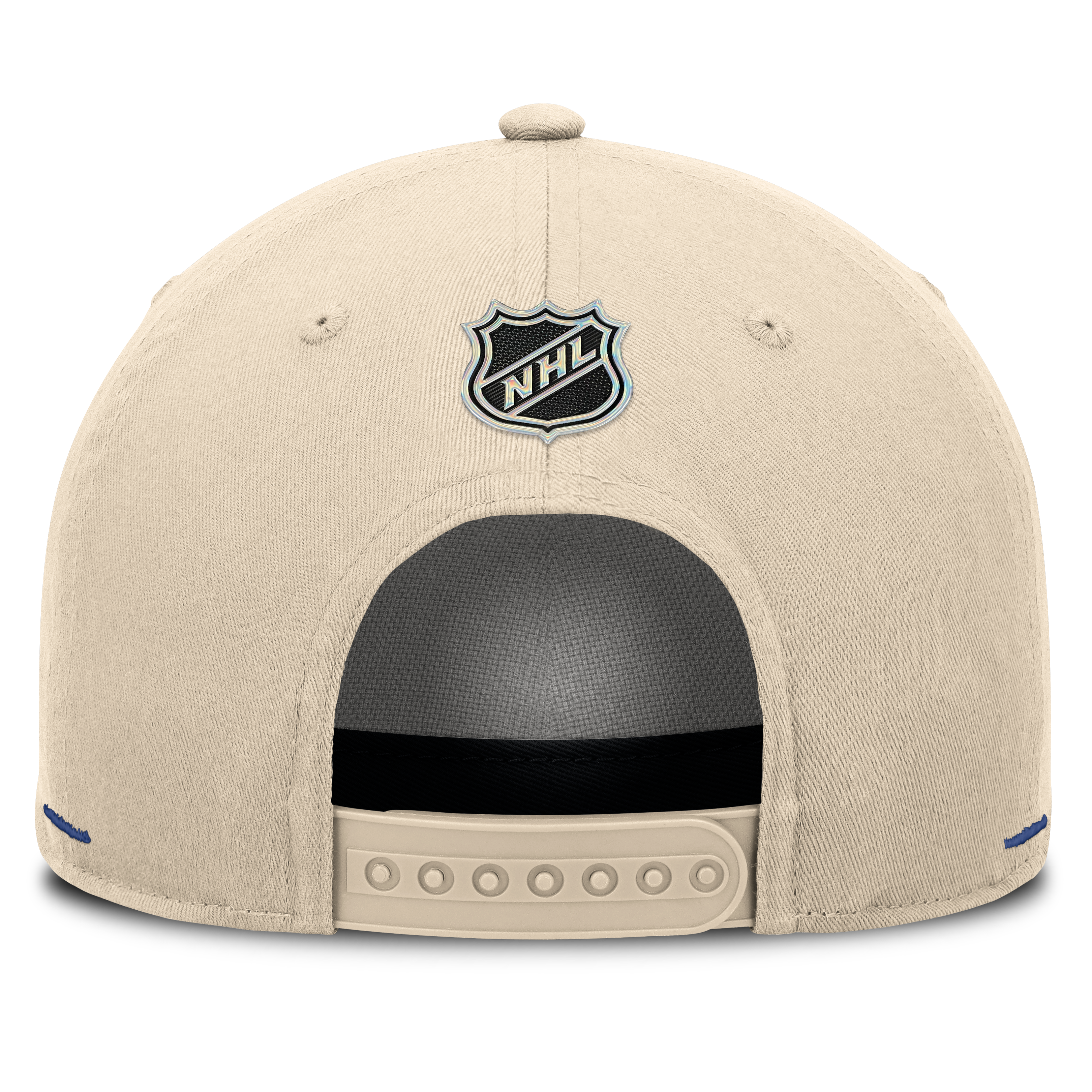 Men's Fanatics Cream Edmonton Oilers Alternate Authentic Pro Rink A-Frame Adjustable Hat