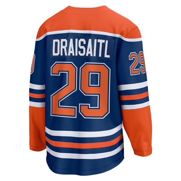 Chemise Edmonton Oilers Fanatics 3XL Neuve Sans étiquette - Marine, Manches Longues