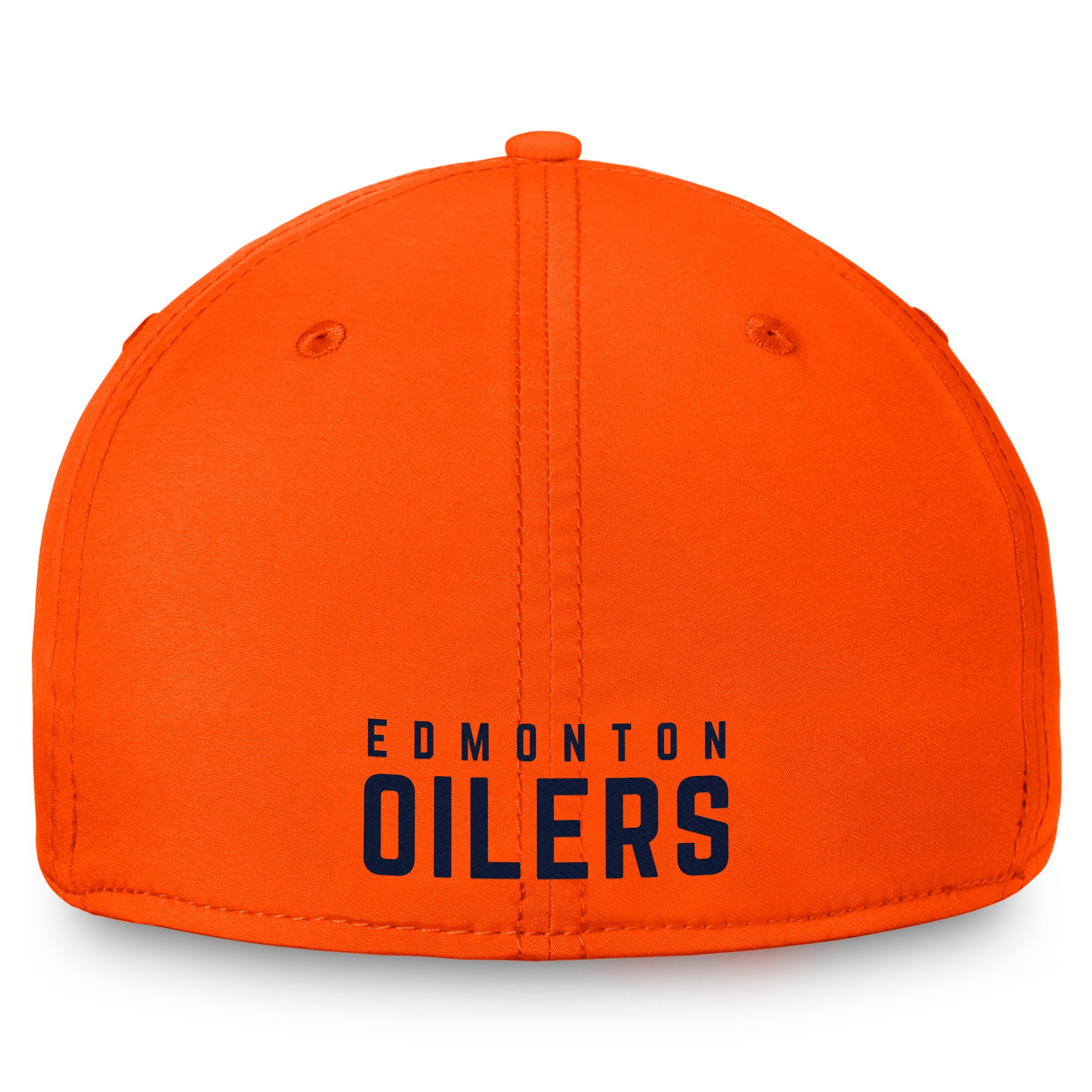 Casquette Fanatics orange pour homme avec logo principal Flex des Oilers d'Edmonton