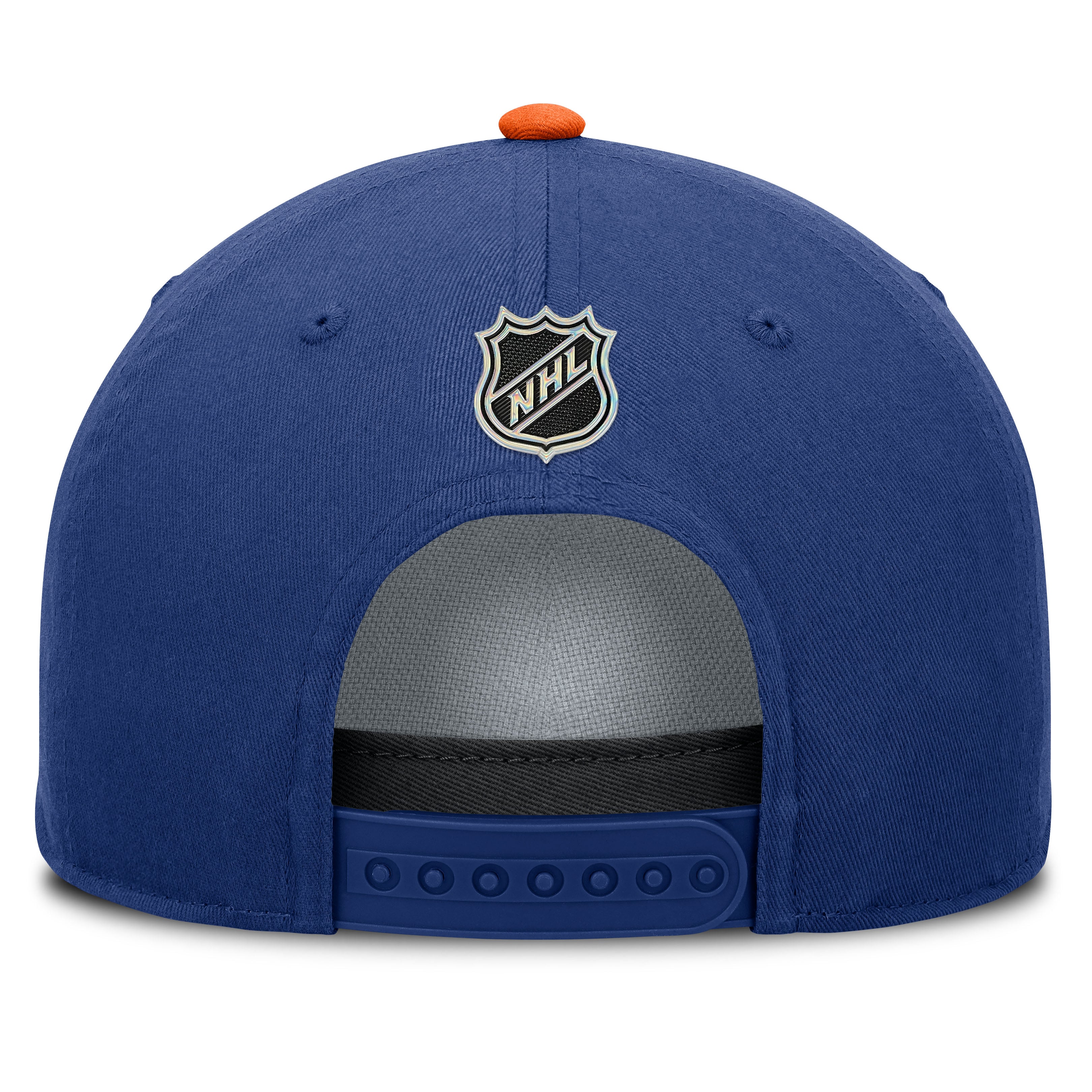 Men's Fanatics Orange/Royal Edmonton Oilers Authentic Pro Rink A-Frame Adjustable Hat