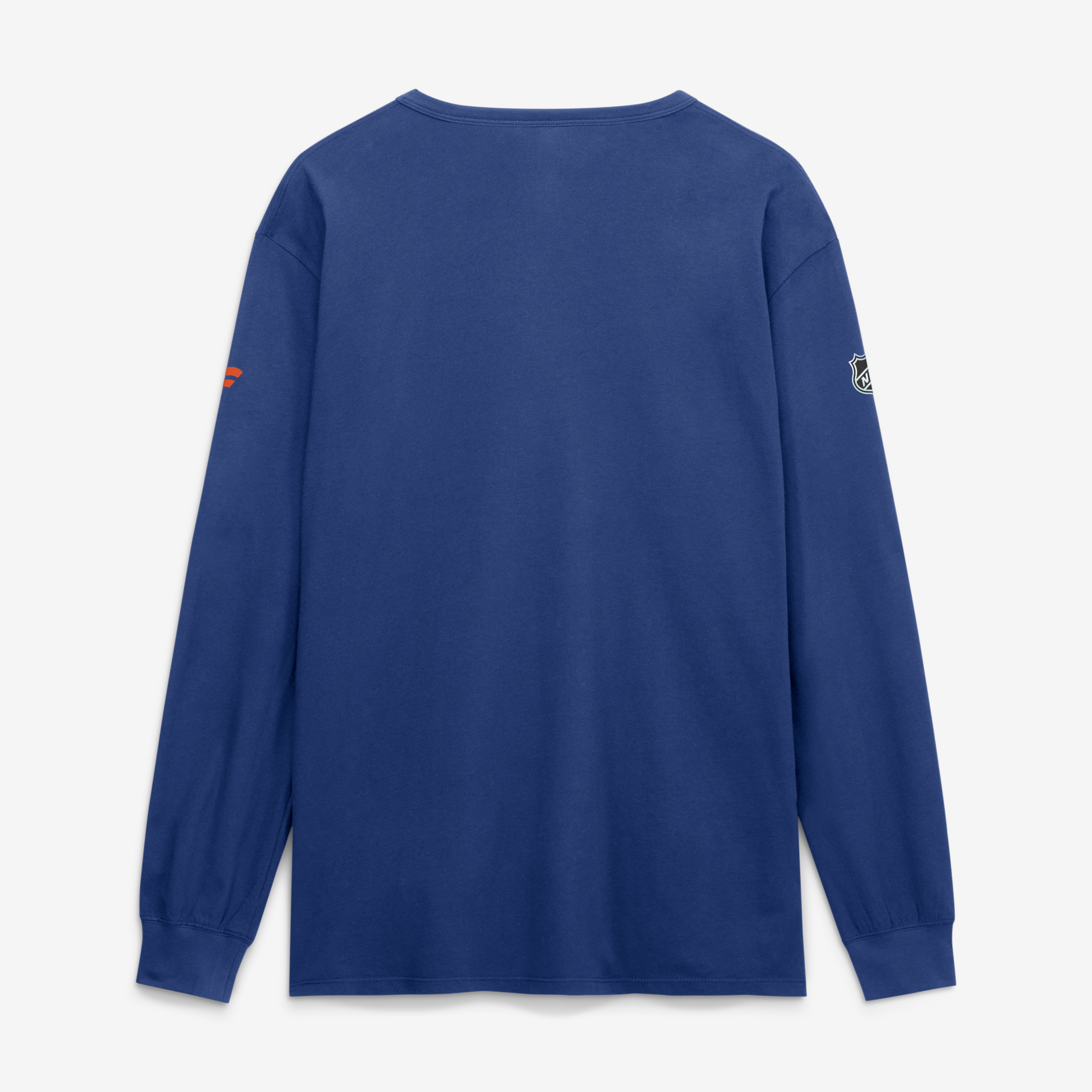 Men's Fanatics Royal Edmonton Oilers Authentic Pro Primary Logo Long Sleeve T-Shirt