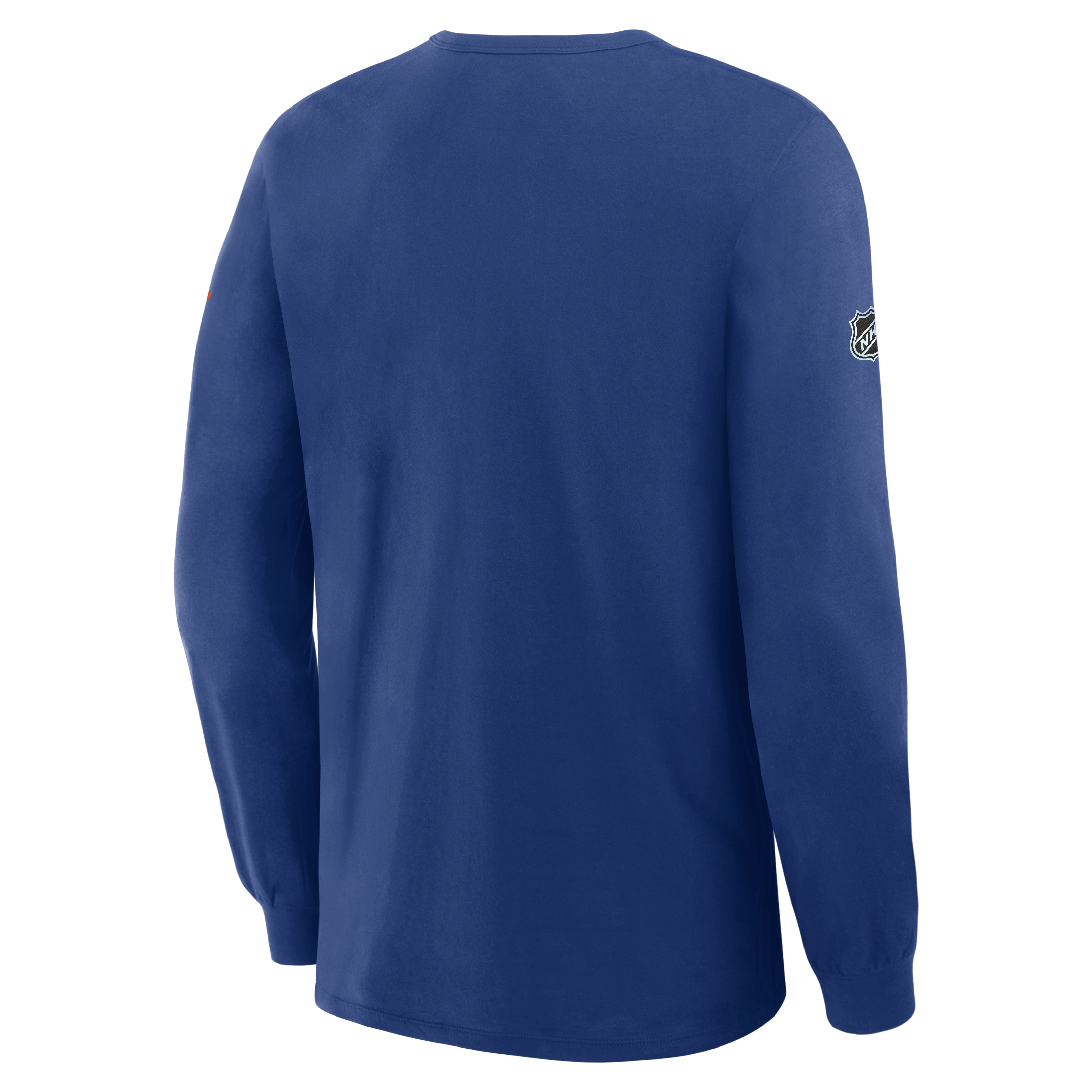 Men's Fanatics Royal Edmonton Oilers Authentic Pro Primary Logo Long Sleeve T-Shirt