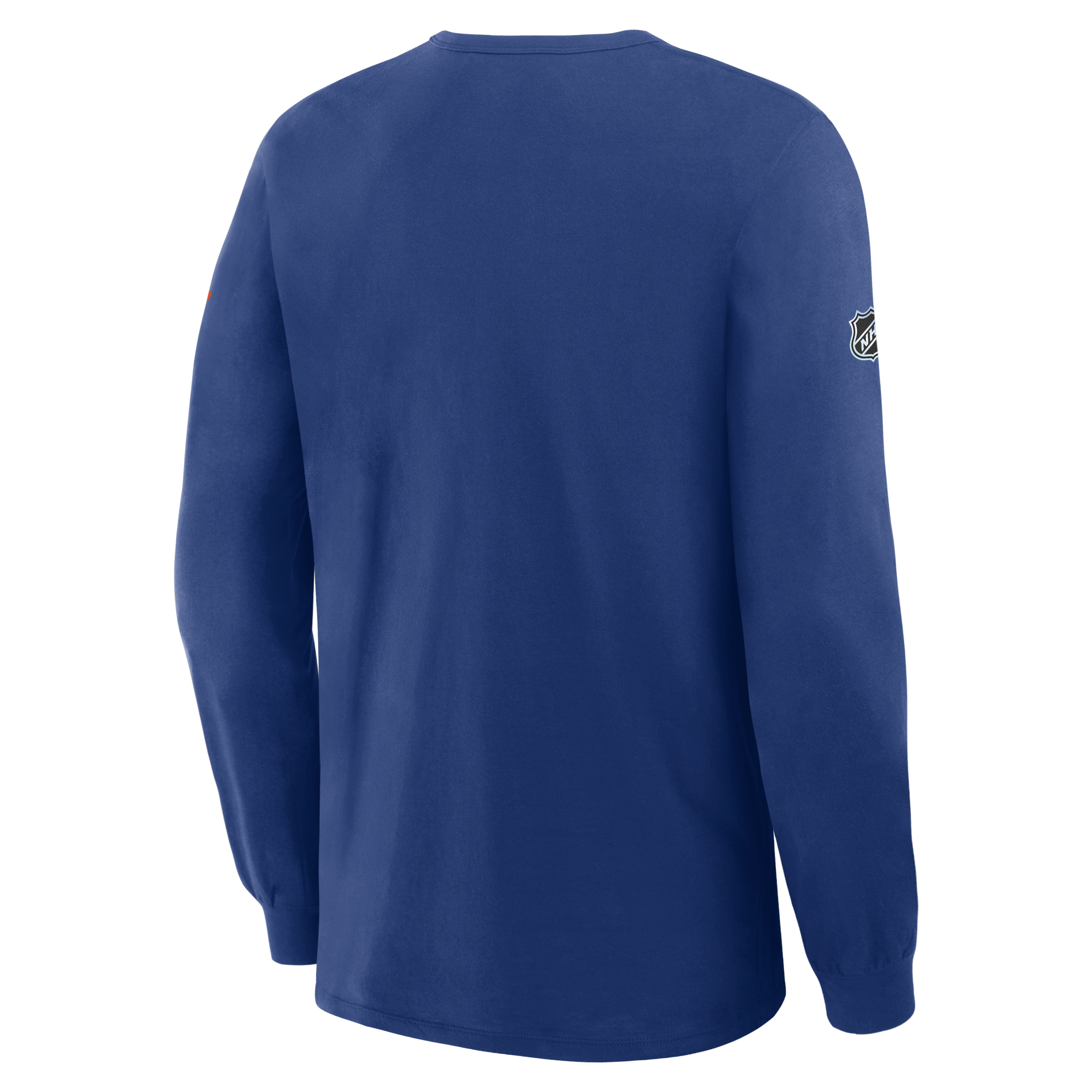 Men's Fanatics Royal Edmonton Oilers Authentic Pro Primary Logo Long Sleeve T-Shirt