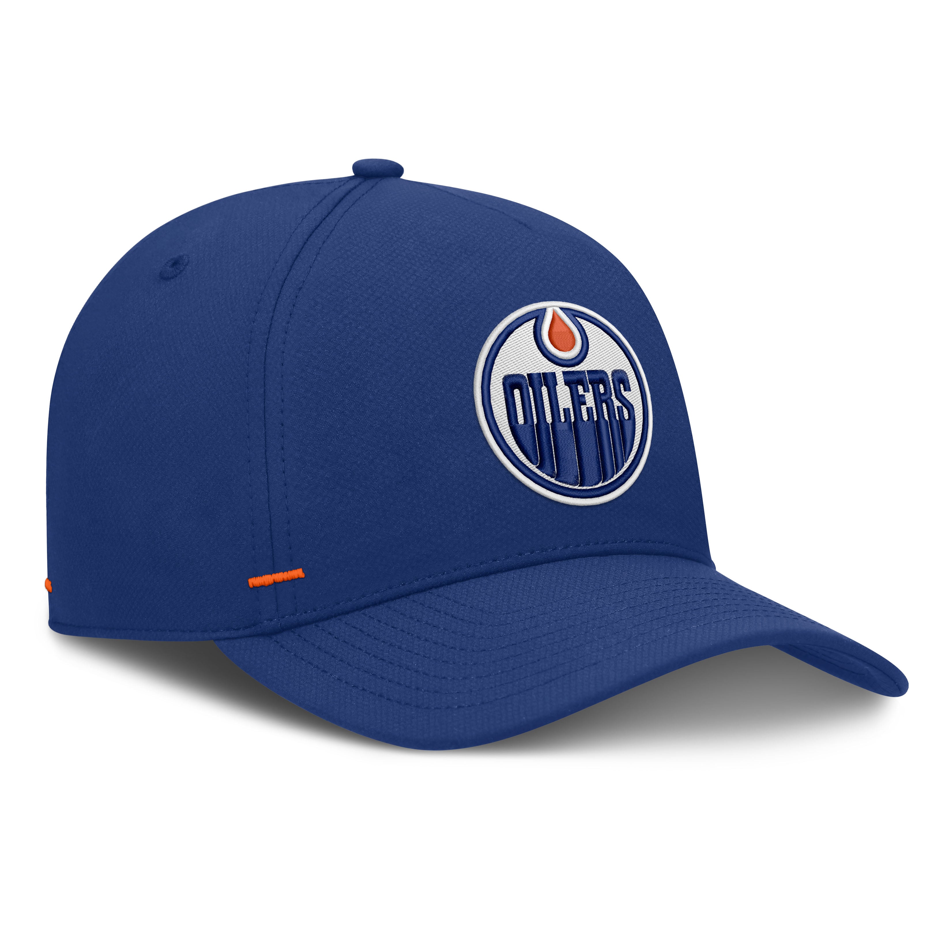 Men's Fanatics Royal Edmonton Oilers Authentic Pro Rink Bar Tacks A-Frame Adjustable Hat