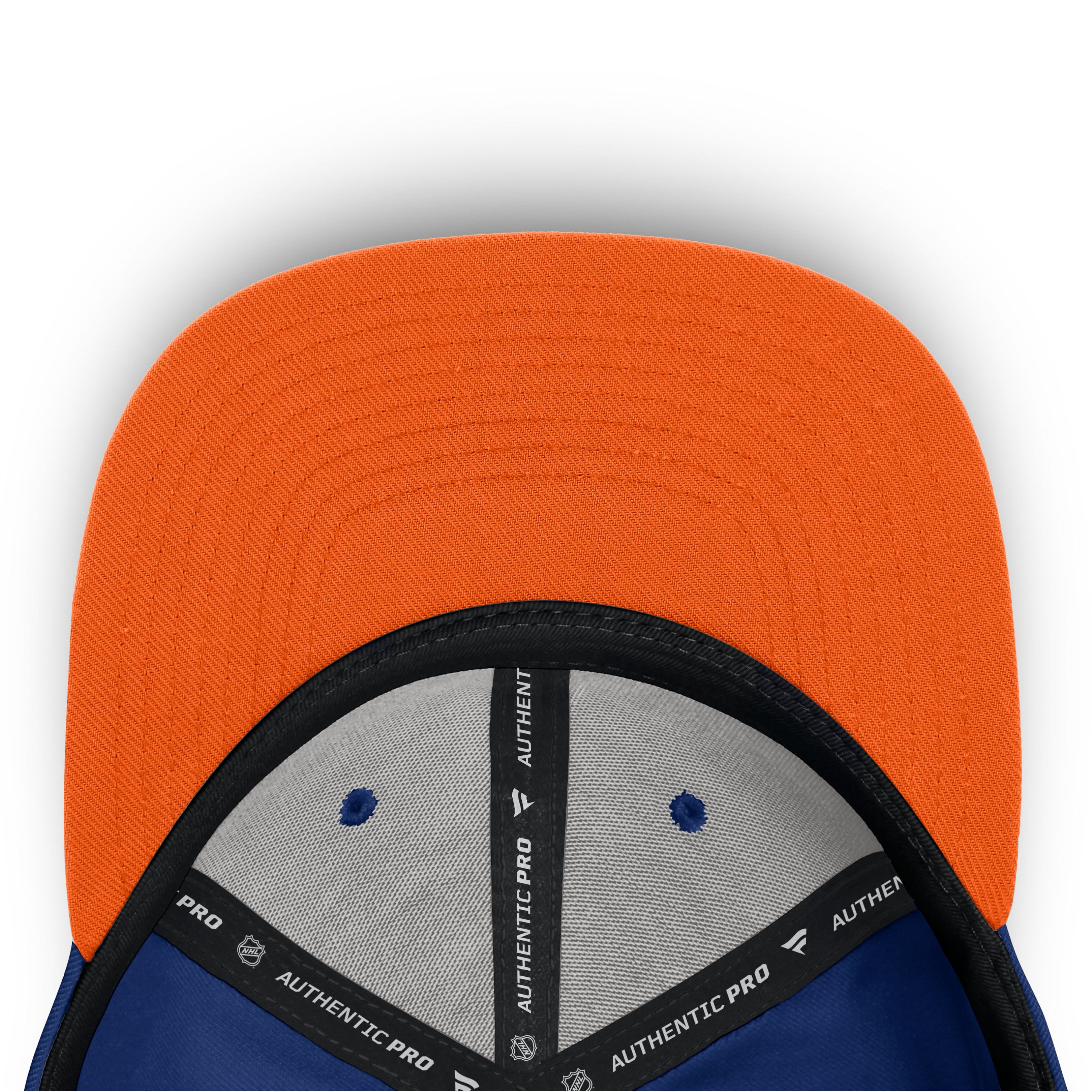 Men's Fanatics Royal Edmonton Oilers Authentic Pro Rink Snapback Hat