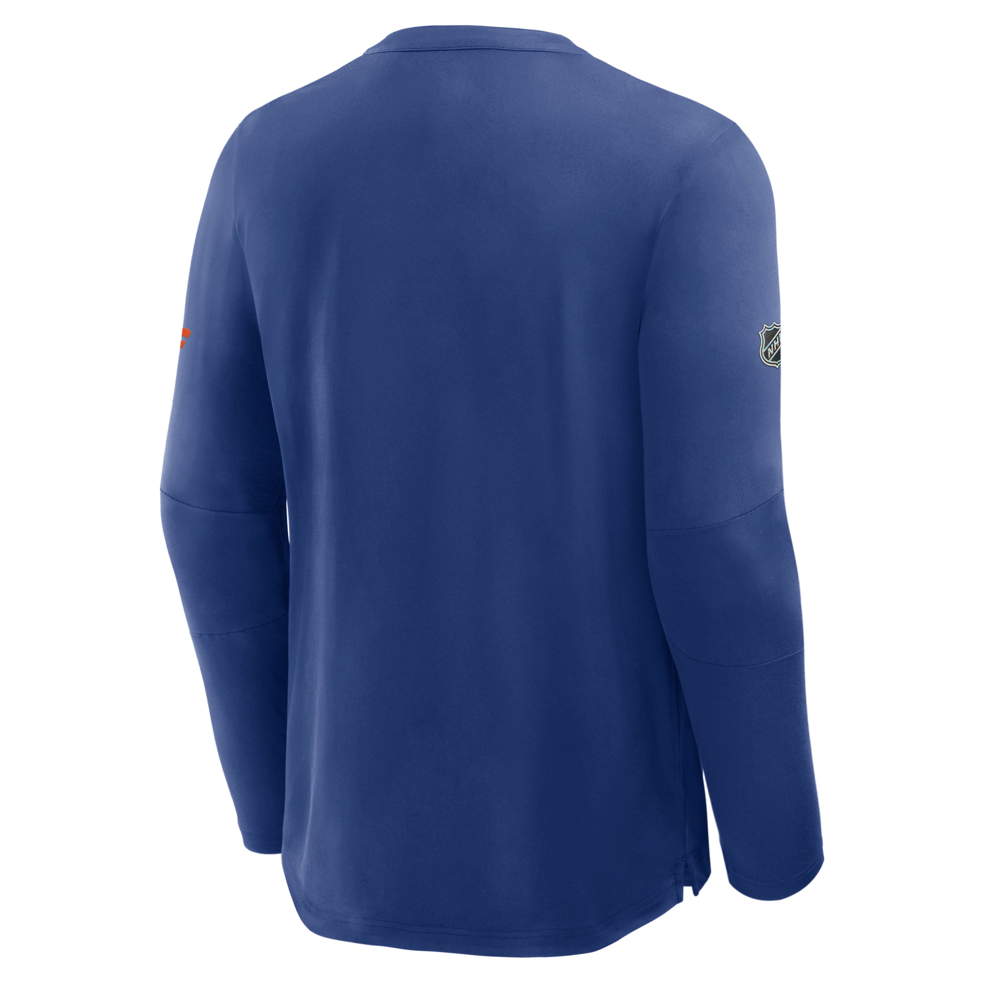 T-shirt à manches longues authentique Pro Rink Tech des Royal Edmonton Oilers de Fanatics pour hommes