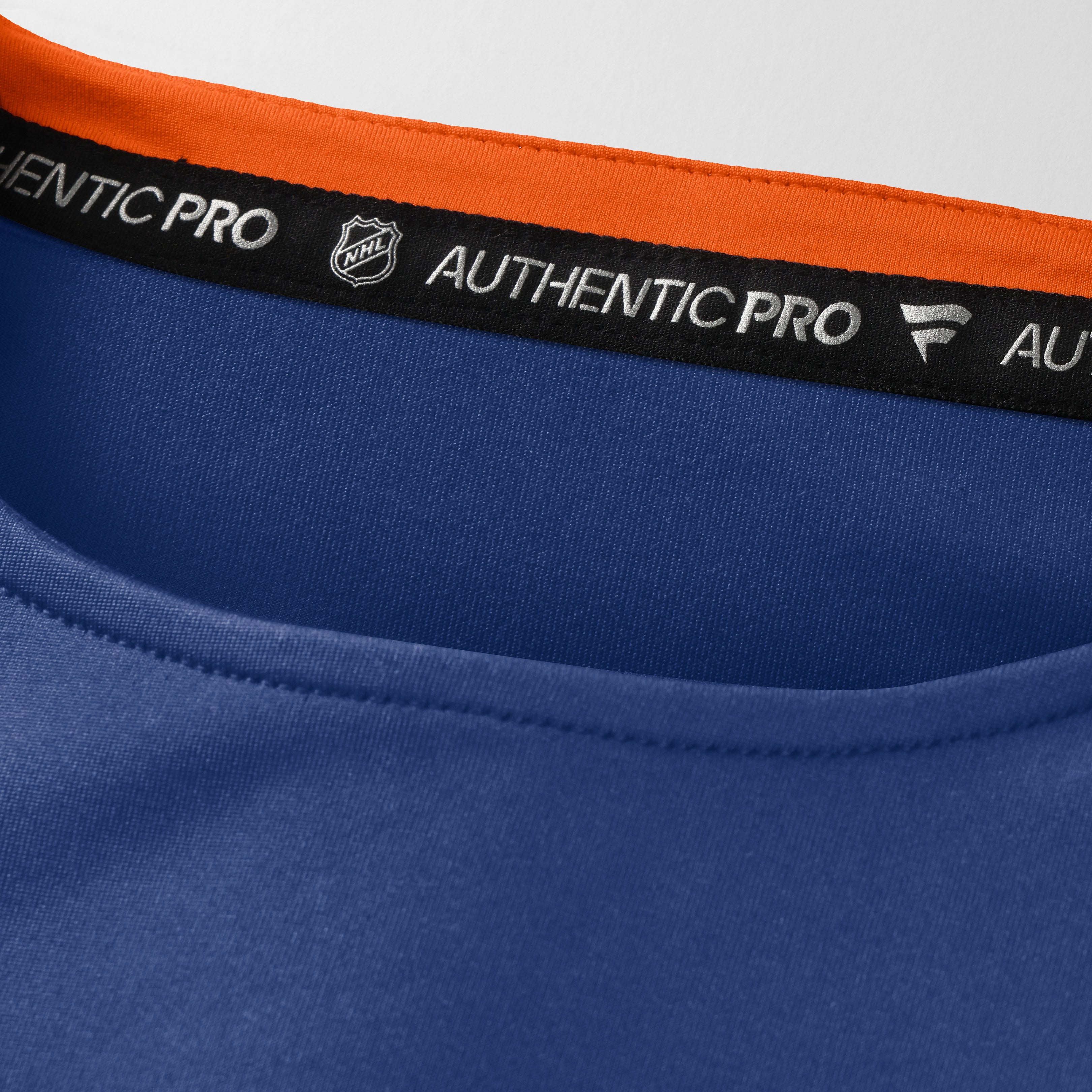 T-shirt à manches longues authentique Pro Rink Tech des Royal Edmonton Oilers de Fanatics pour hommes