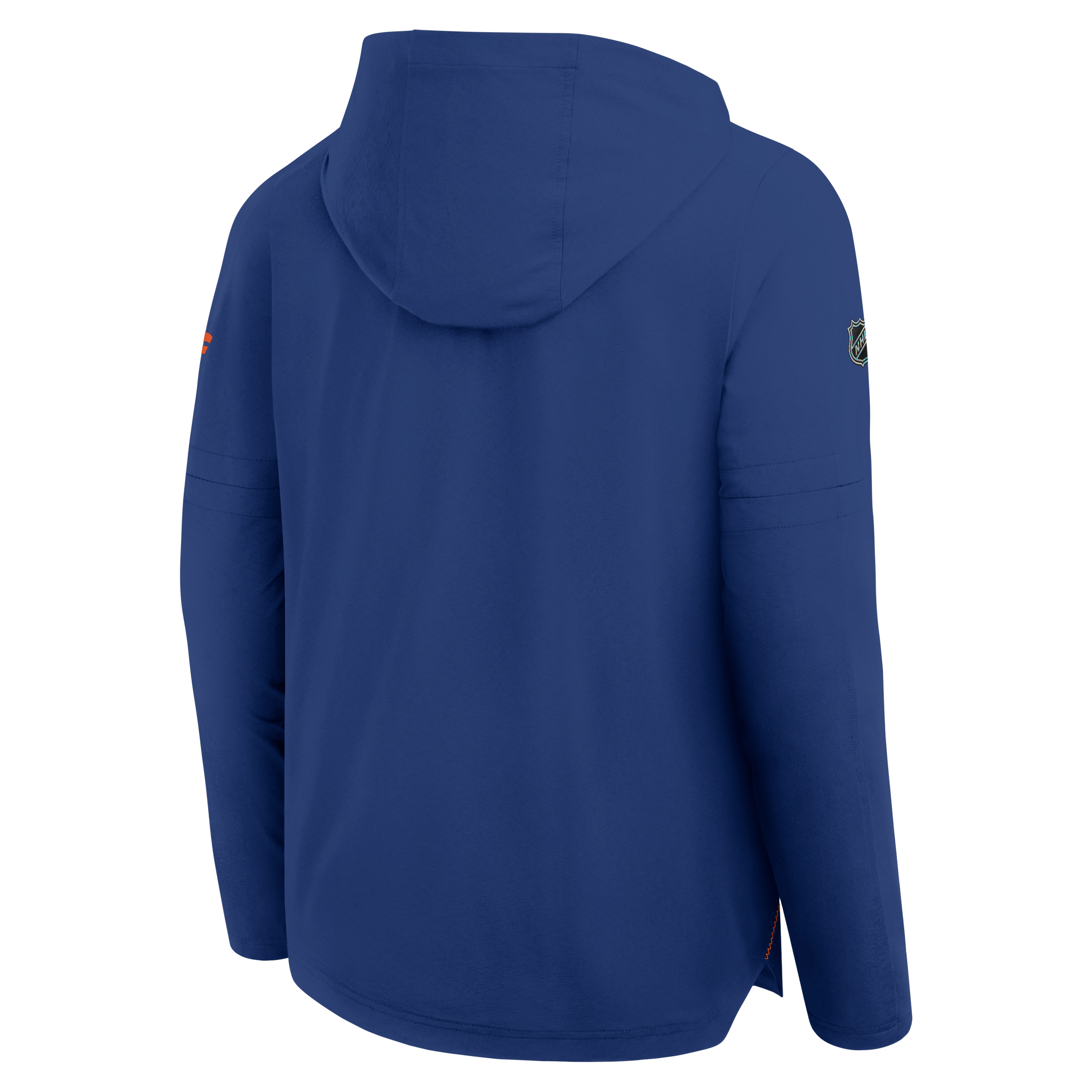 Men's Fanatics Royal Edmonton Oilers Authentic Pro Train Lightweight Pullover Hoodie