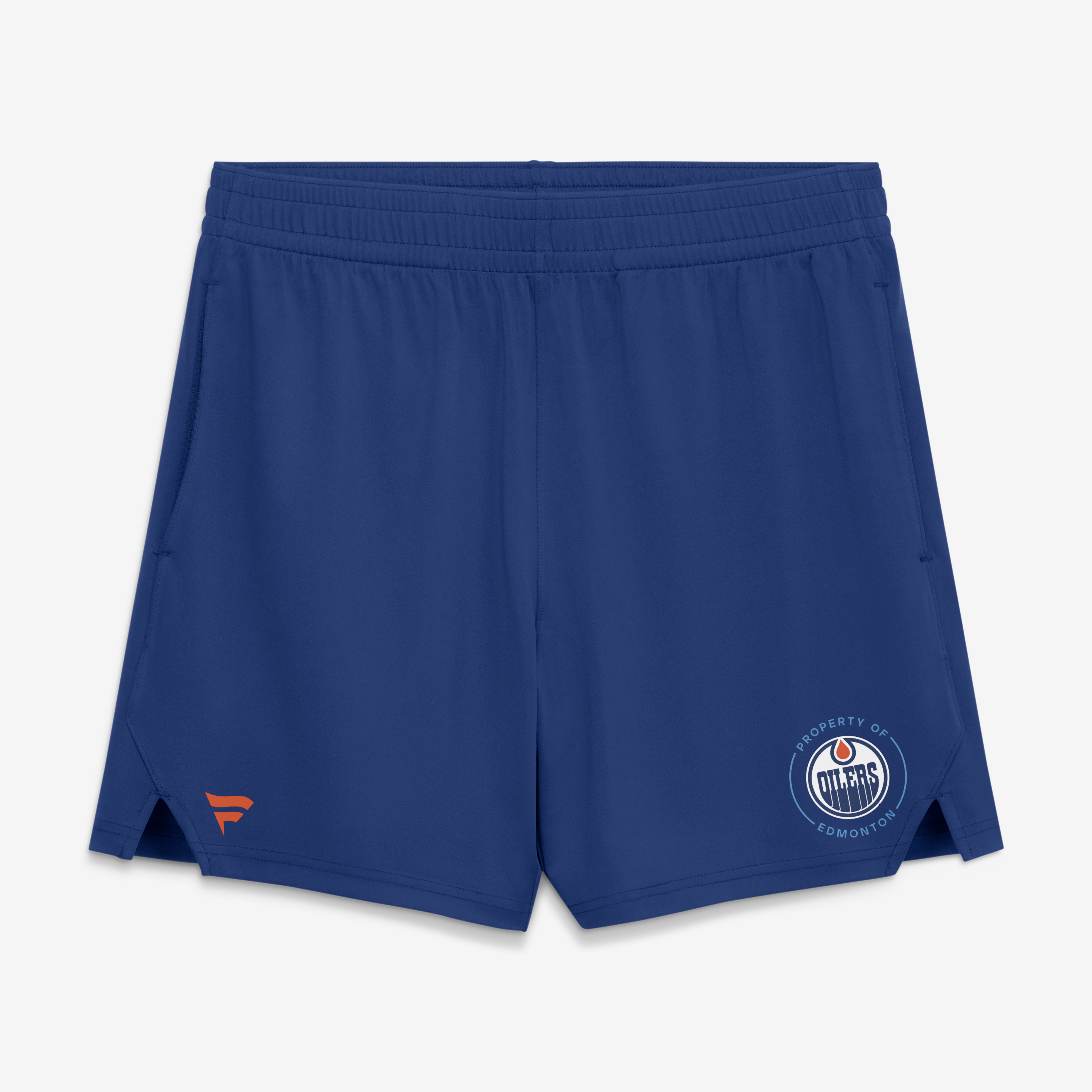 Men's Fanatics Royal Edmonton Oilers Authentic Pro Train Training Shorts