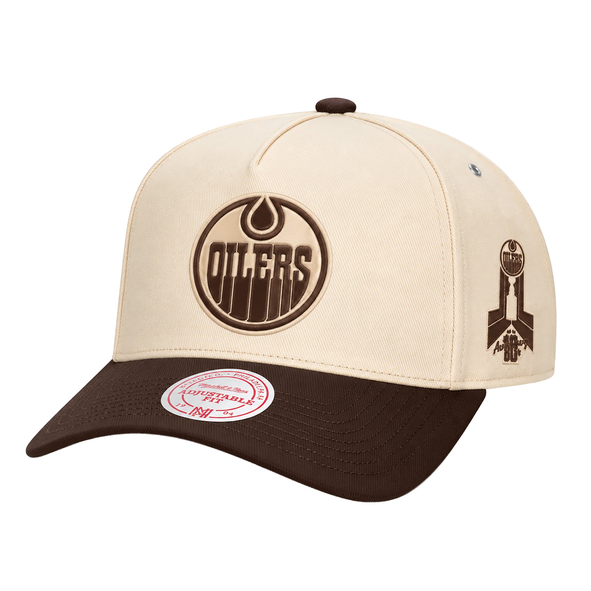 Casquette snapback Pro Pinch Fashion Basics Fashion Basics crème Mitchell & Ness pour homme