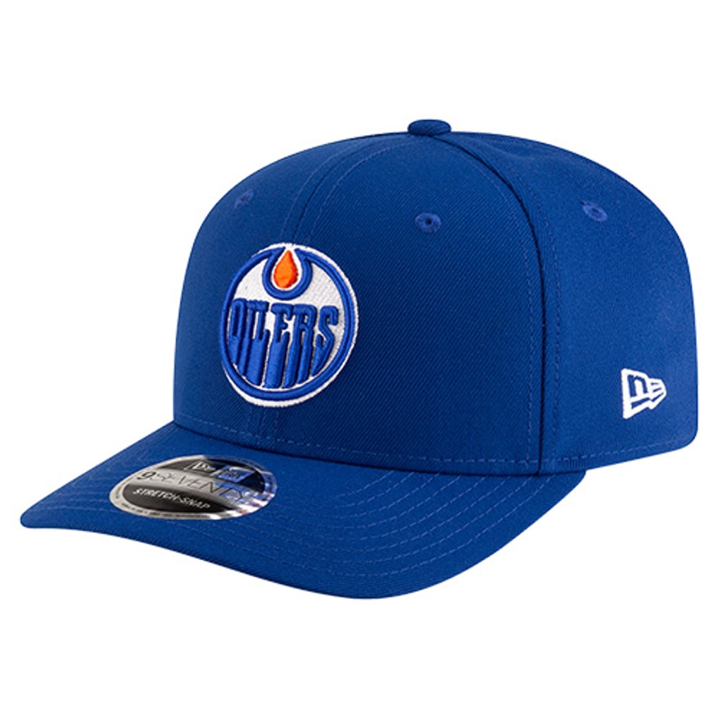 Men's Edmonton Oilers New Era Royal Team Collection Basic 9SEVENTY Adjustable Hat