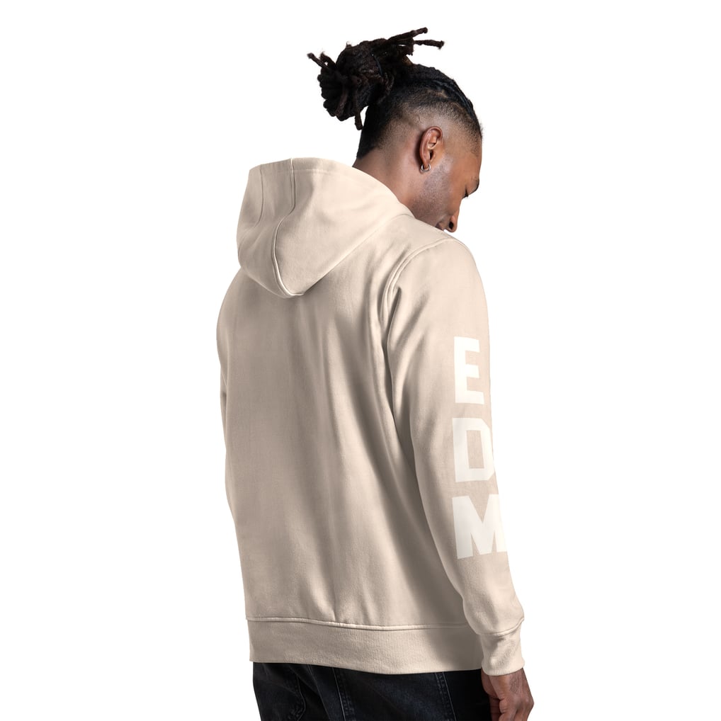 Men's Edmonton Oilers Starter Tan Locker Room Hoodie
