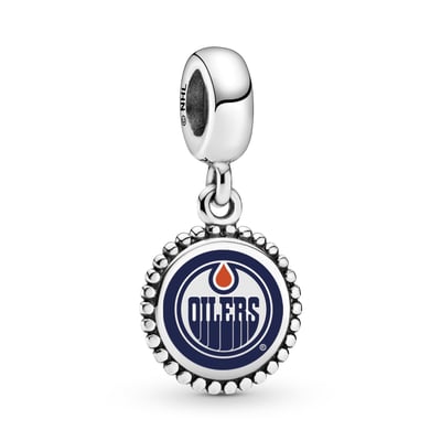 Edmonton Oilers Pandora Modern Color Dangle Charm