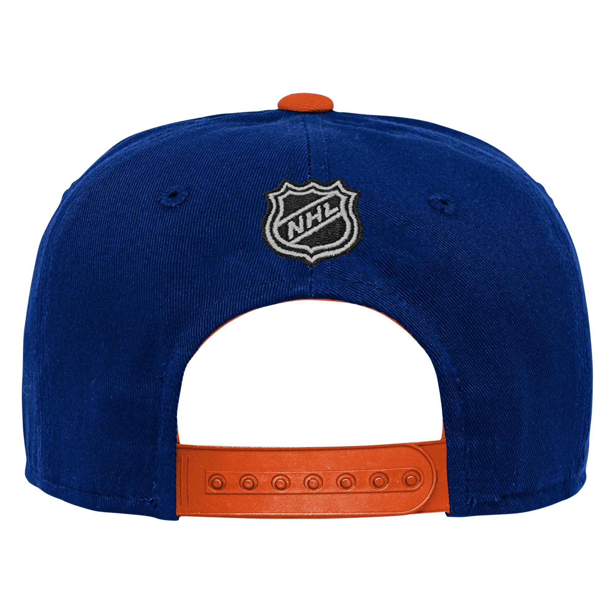 Casquette pré-courbée Outerstuff bleue Edmonton Oilers pour enfants d'âge préscolaire