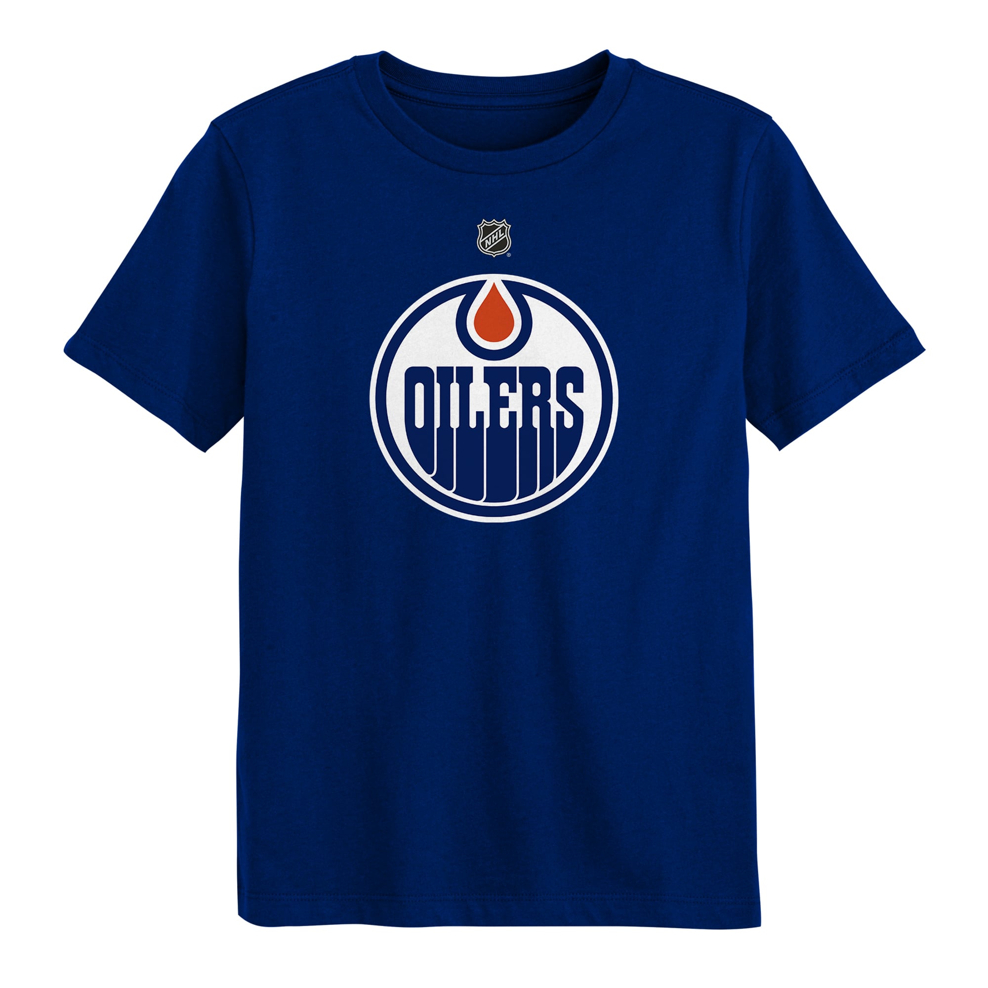 T-shirt à logo primaire des Royal Edmonton Oilers pour enfants d'âge préscolaire Outerstuff