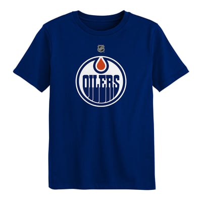 Preschool Edmonton Oilers Outerstuff Royal Primary Logo T-Shirt