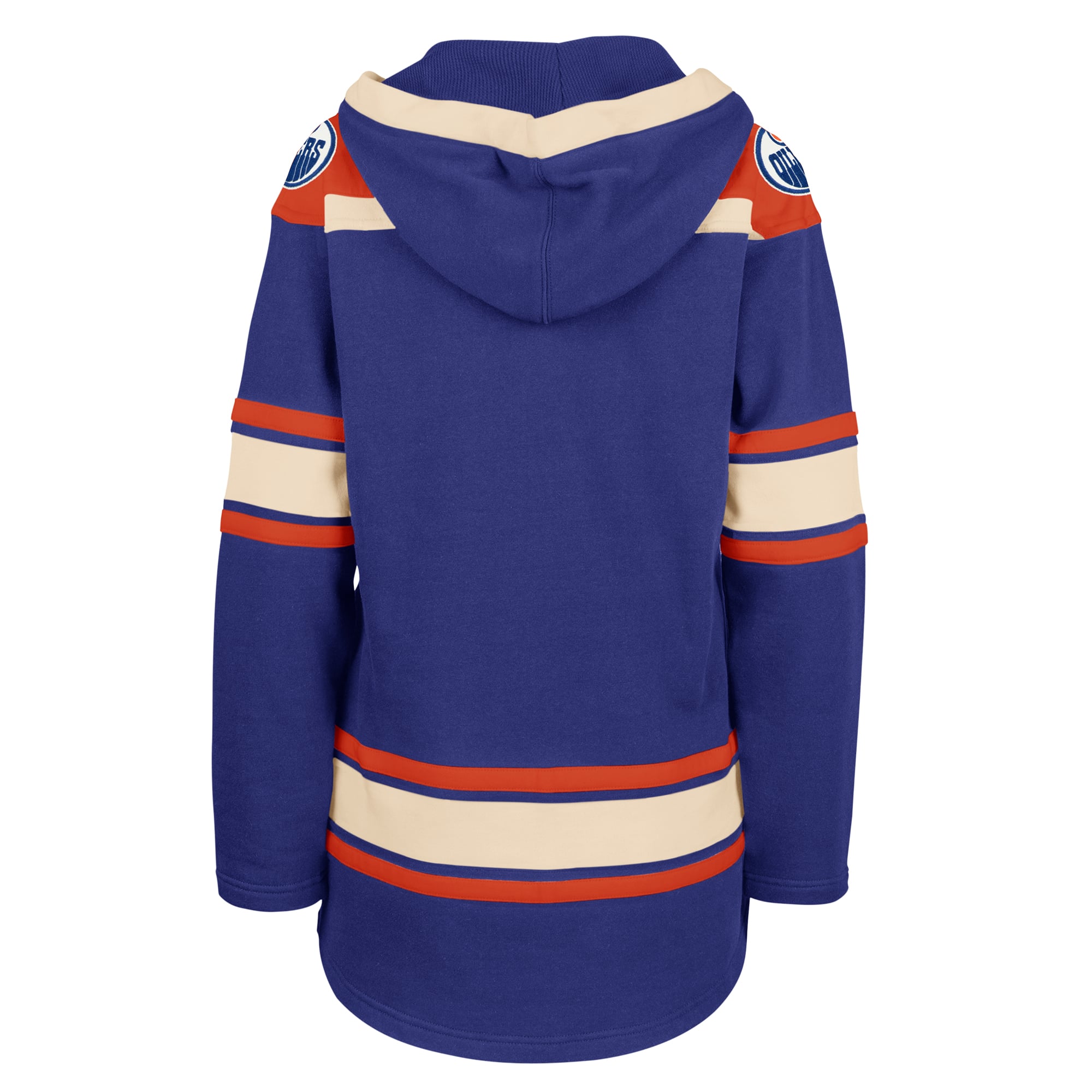 Sweat à capuche lacets supérieur pour femme '47 Royal Edmonton Oilers