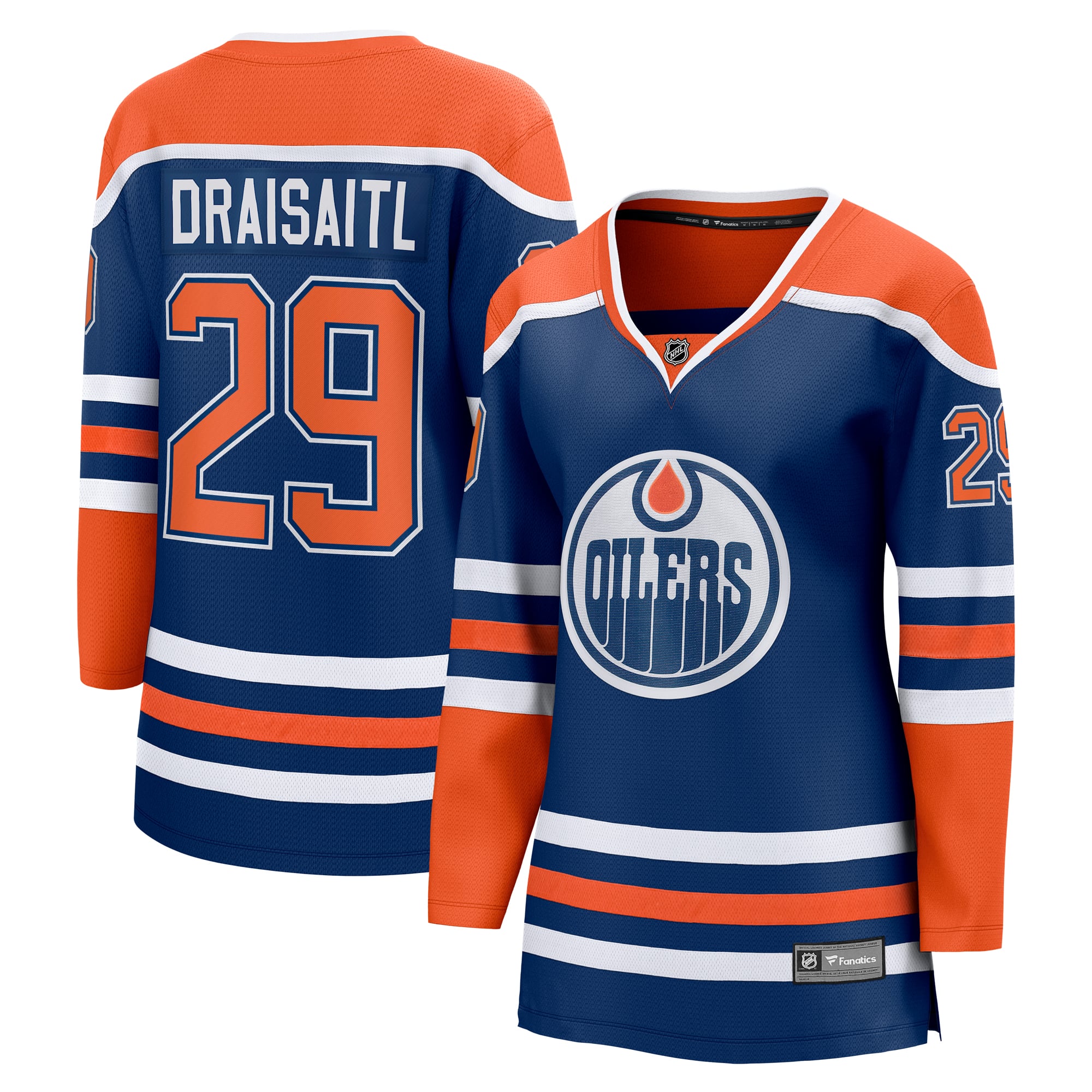 Maillot domicile Breakaway de Leon Draisaitl des Royal Edmonton Oilers pour femmes (Fanatics)