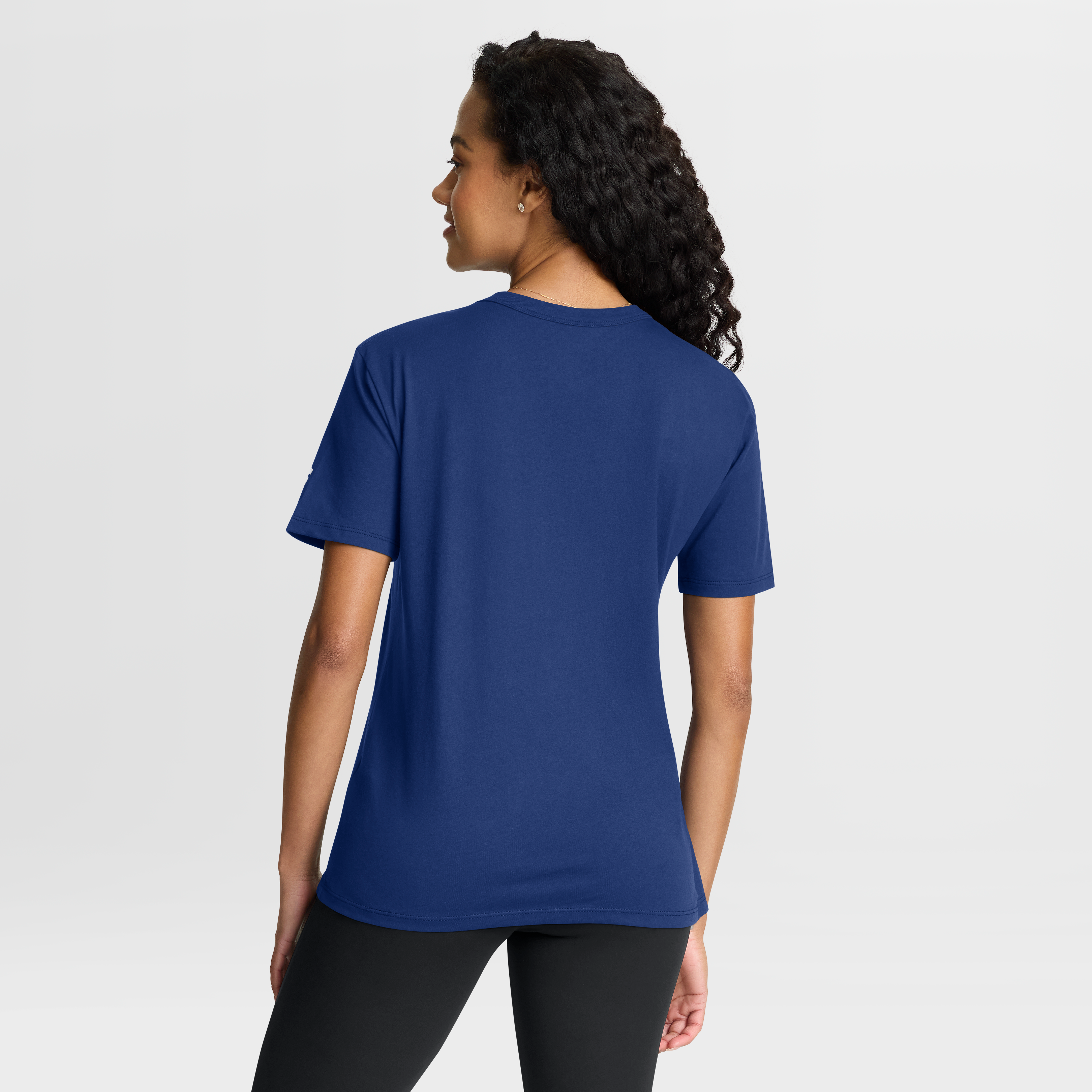 T-shirt authentique Pro Primary Fanatics Royal des Oilers d'Edmonton pour femmes