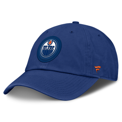 Edmonton Oilers Fanatics Women's Authentic Pro Rink Soft Wash Adjustable Hat - Royal